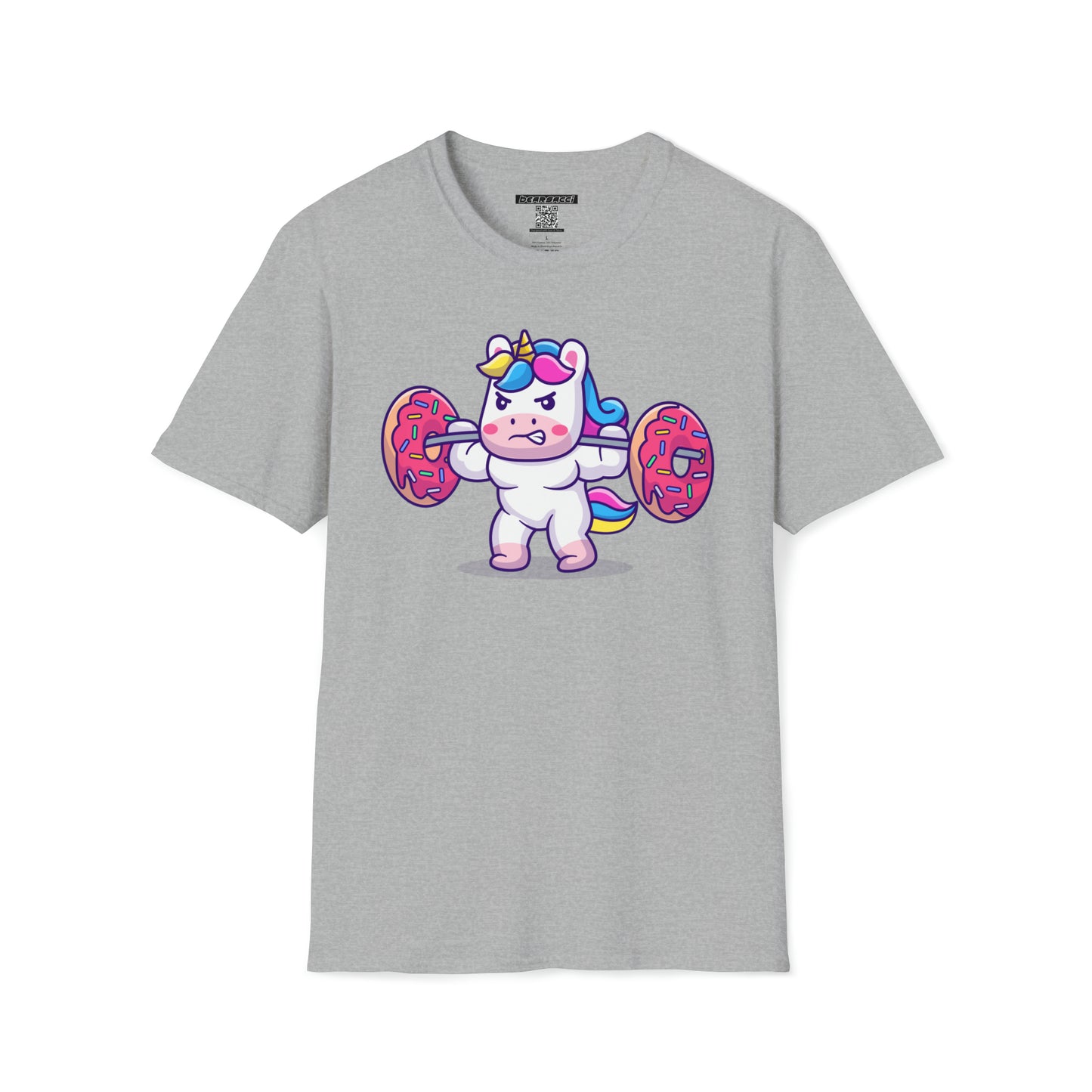 HyperPop™: Unicorn Lifting Doughnuts │ Softsyle T-shirt