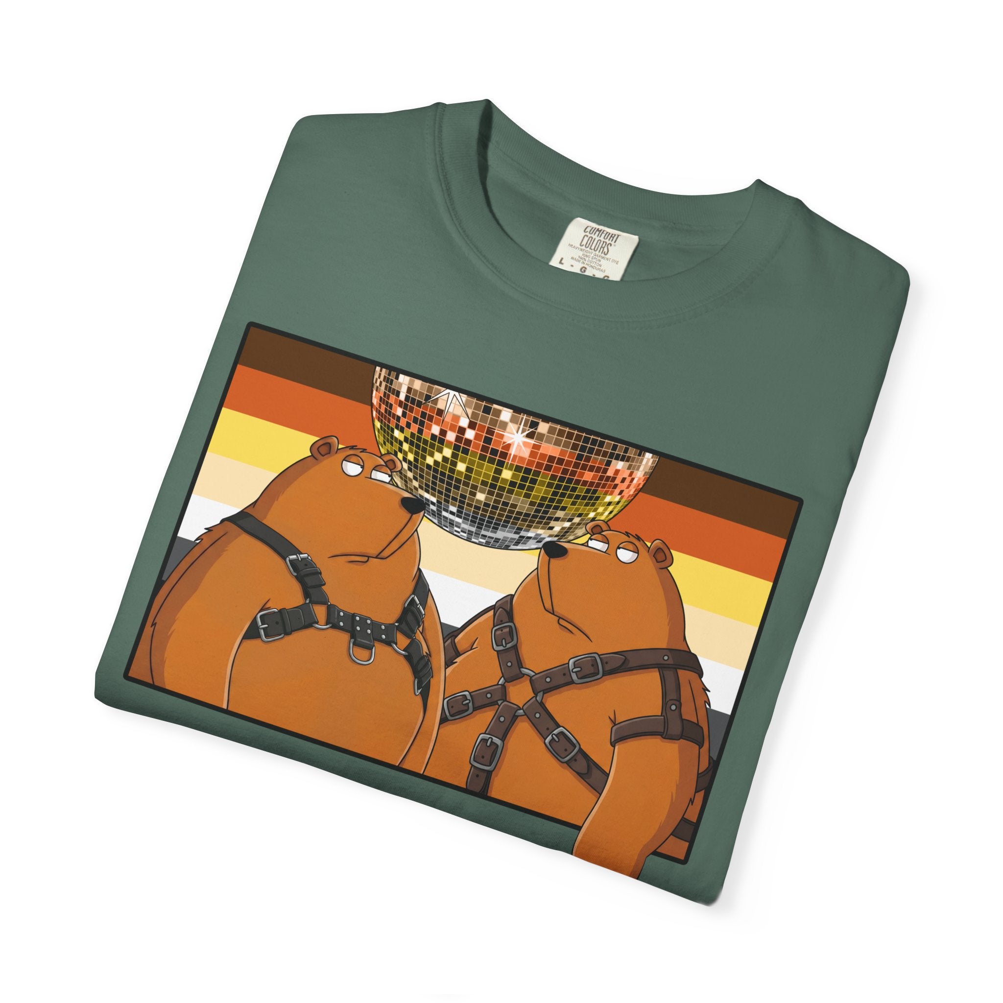 Bearmart®: Leather Bears Disco │Comfort Colors® T-shirt