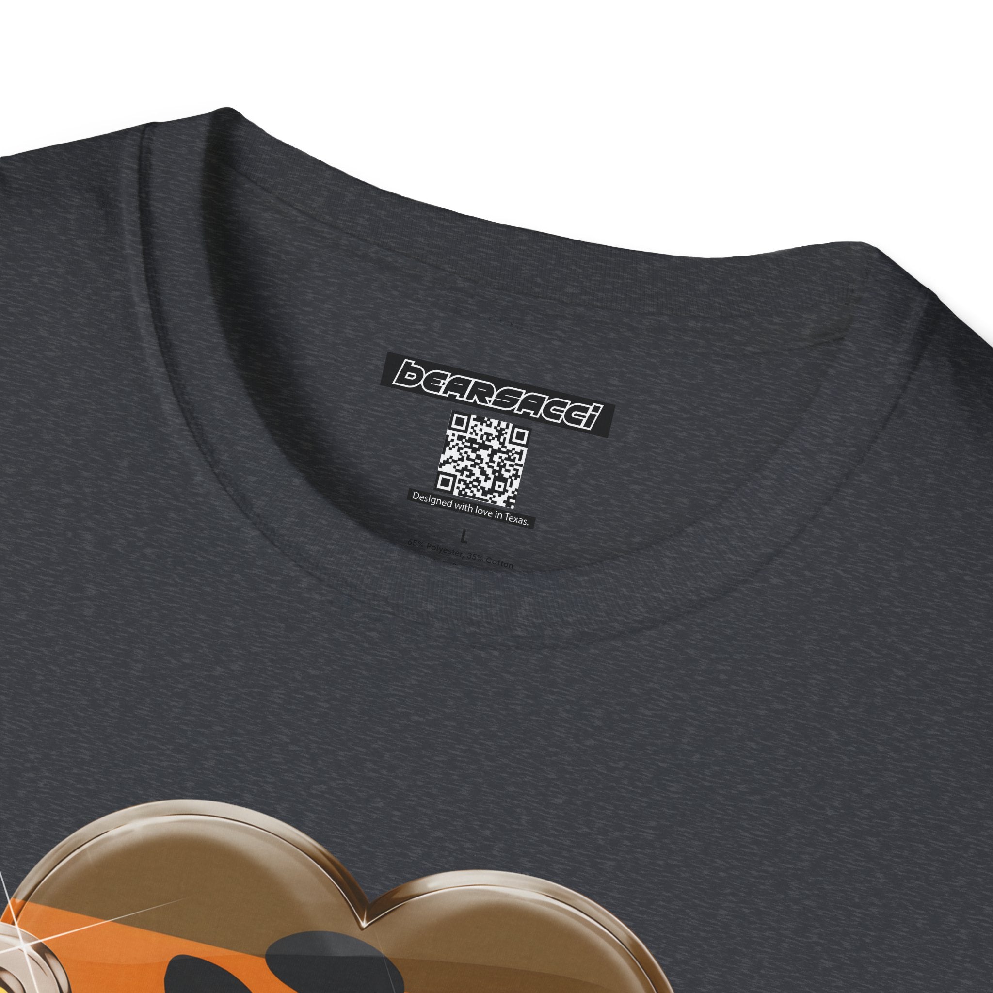 Bearbie®: Heart Claw Logo (Bear Flag Version)│ Softsyle T-shirt