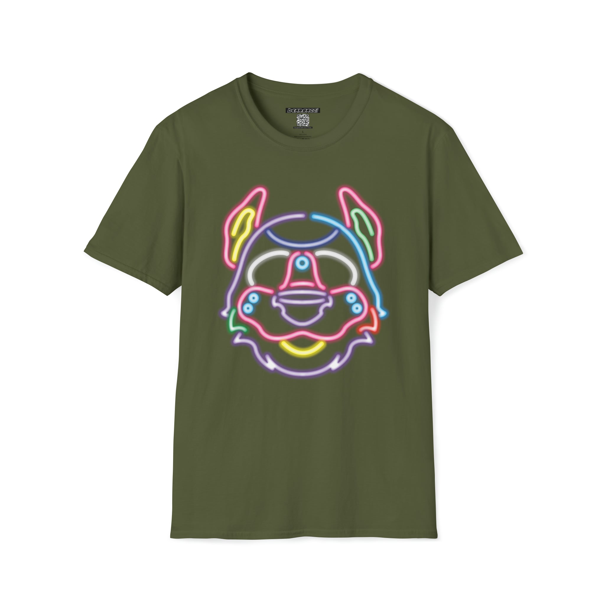 HyperPop™ X SlutPride™: Neon Good Buy (Pup Mask) │ Softsyle T-shirt