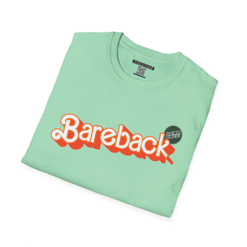 Bearbie® X Slutpride®: Bareback Logo (Hunter) │Softsyle T-shirt