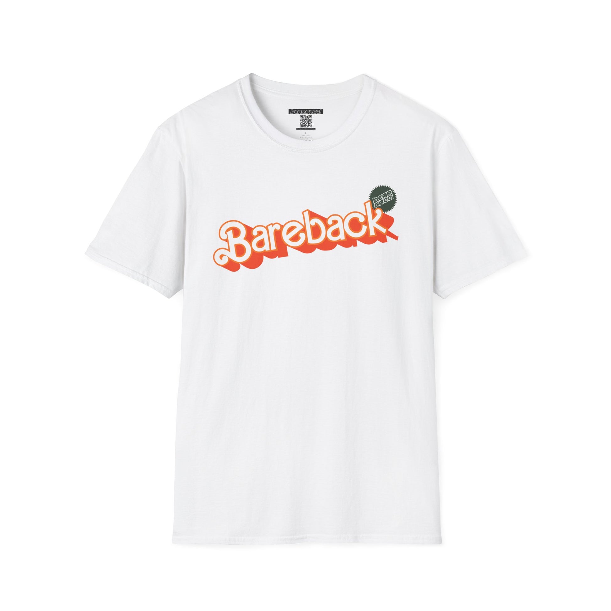 Bearbie® X Slutpride®: Bareback Logo (Hunter) │Softsyle T-shirt