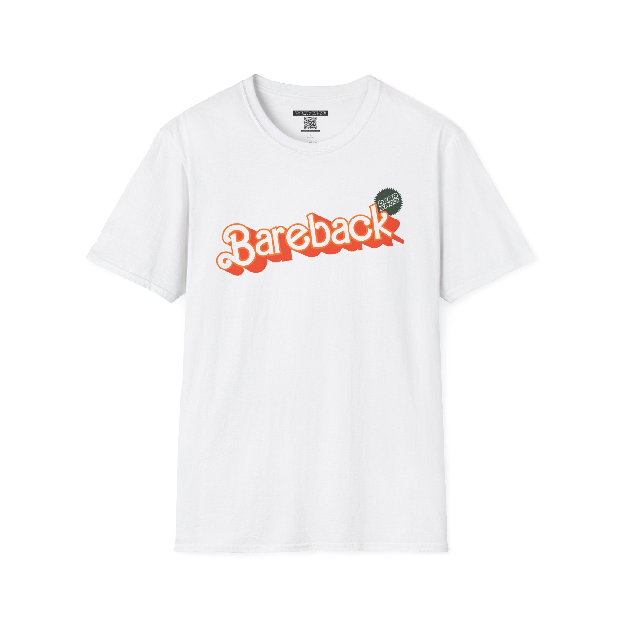 Bearbie® X Slutpride®: Bareback Logo (Hunter) │Softsyle T-shirt