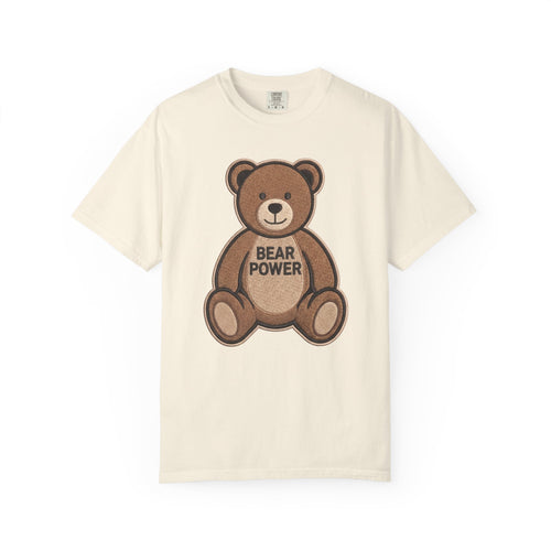 Bearmart®: Bear Power Teddybear │Comfort Colors® T-shirt