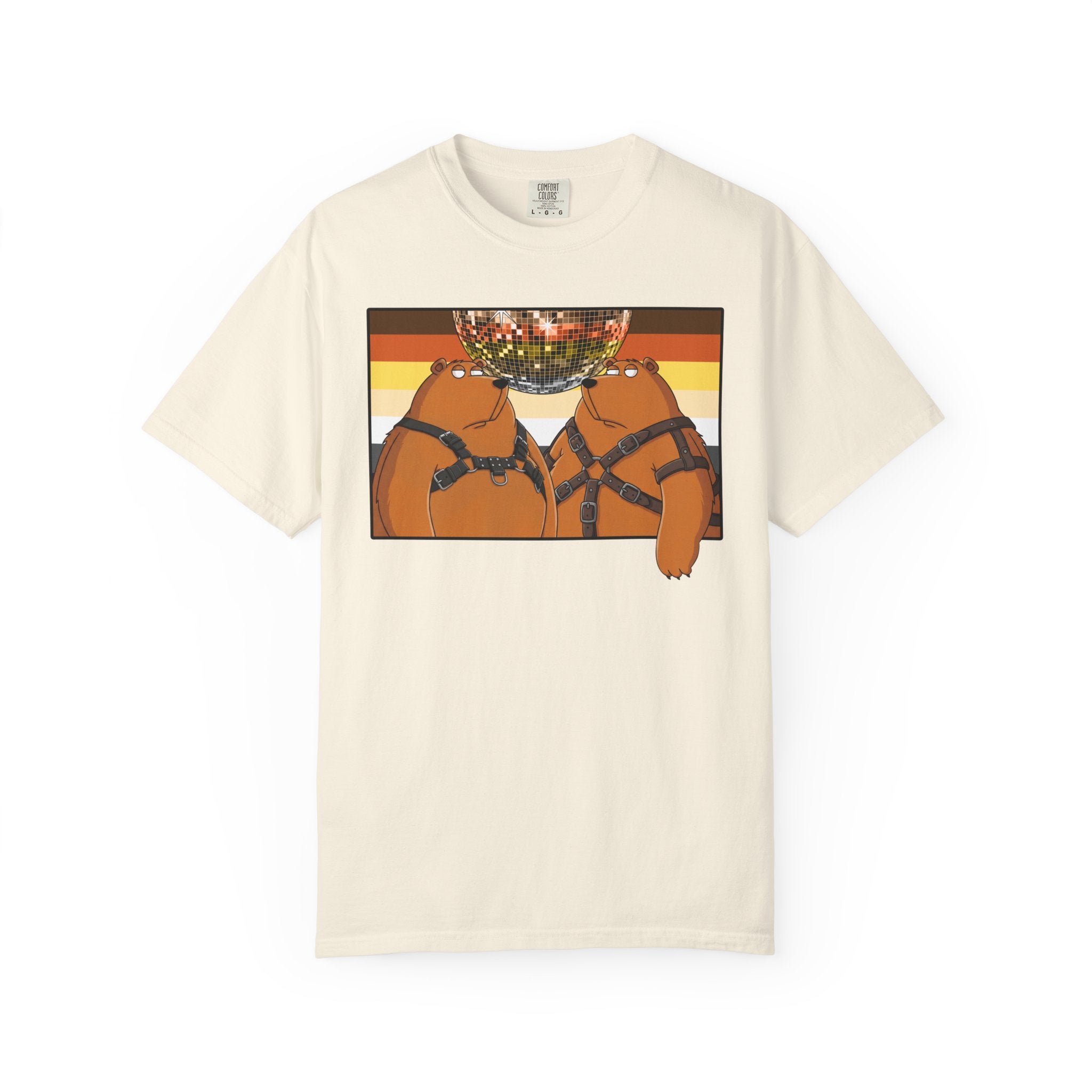 Bearmart®: Leather Bears Disco │Comfort Colors® T-shirt