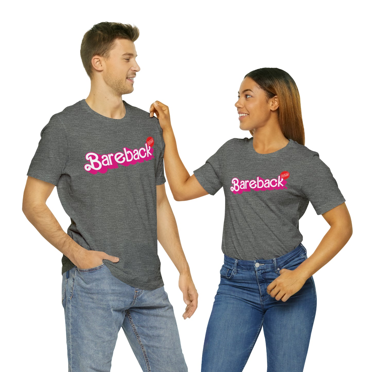 Bearbie™ X Slutpride™: Bareback Logo │Premium Jersey T-shirt