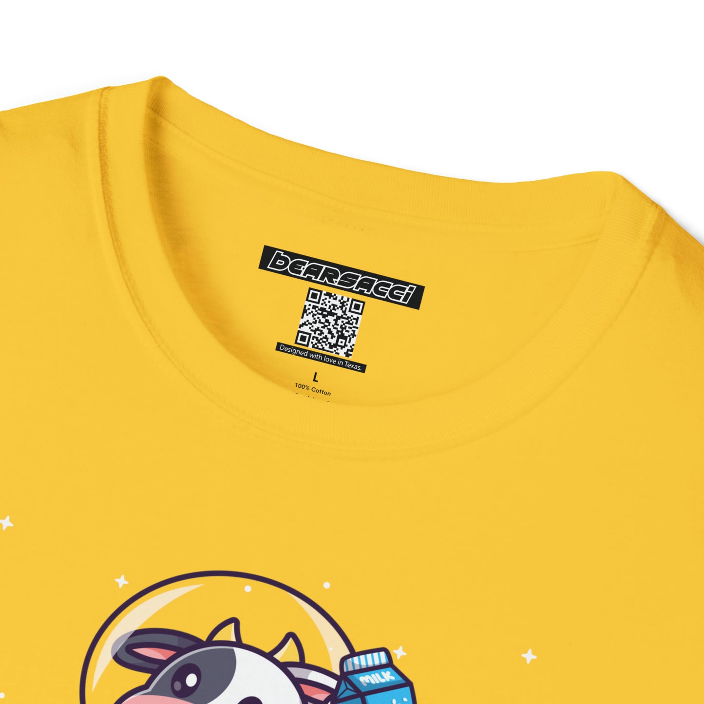 HyperPop™: Cow, Dog & Cat In Space │ Softsyle T-shirt