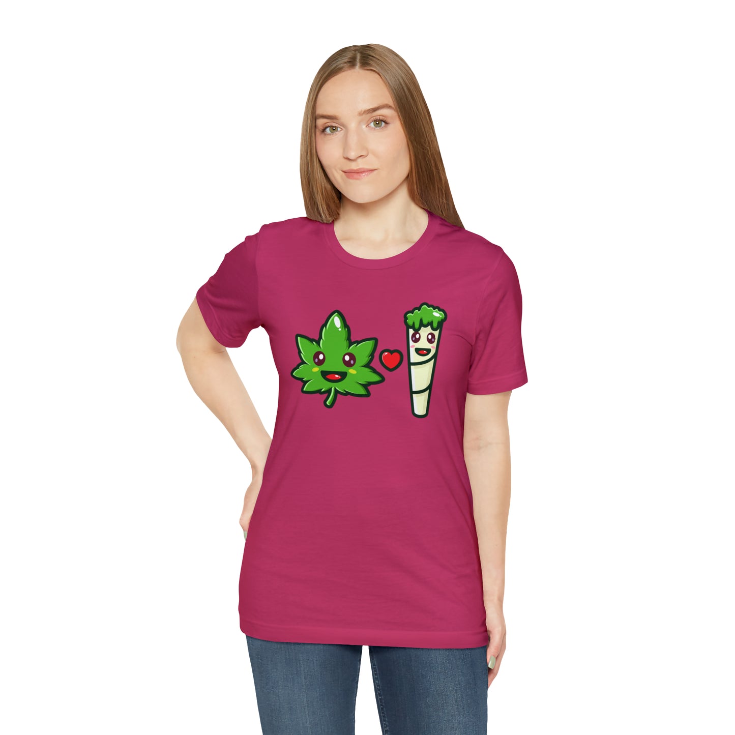 Stoney: Leafy Loves Blunty  │Premium Jersey T-shirt