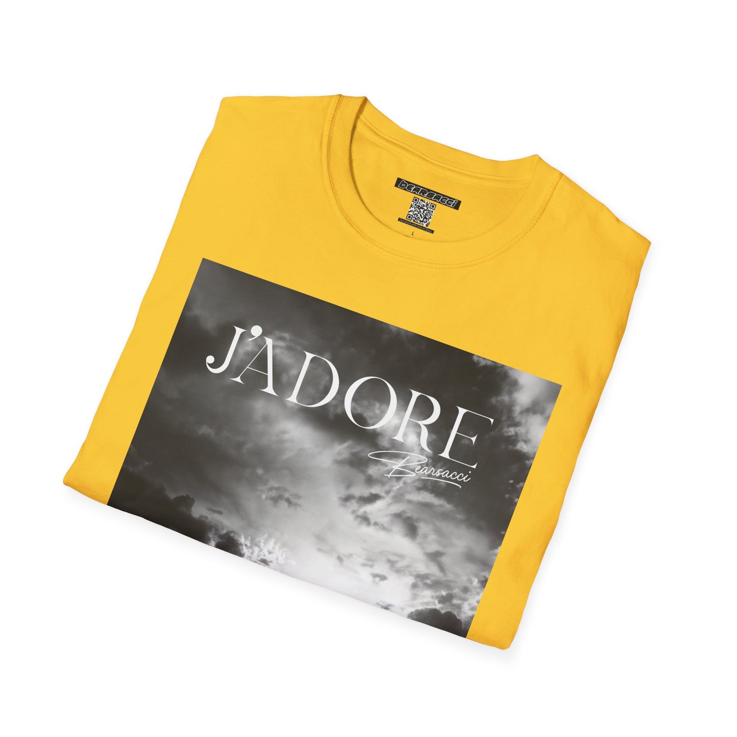 Fake Designer™: J'adore Bearsacci Solitude Is Dangerously Addictive (Black and White Beach)│ Softsyle T-shirt