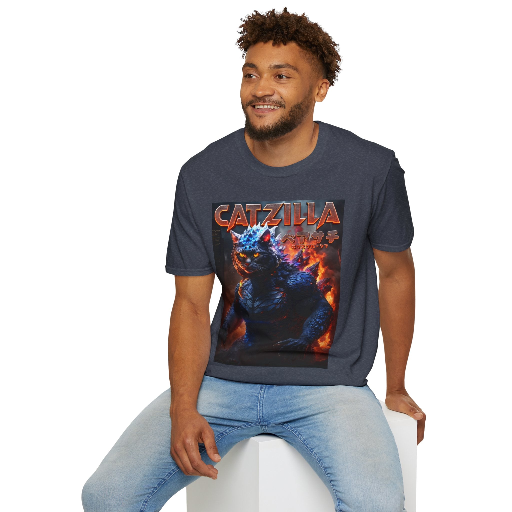 Fake Designer™: Catzilla │ Softsyle T-shirt