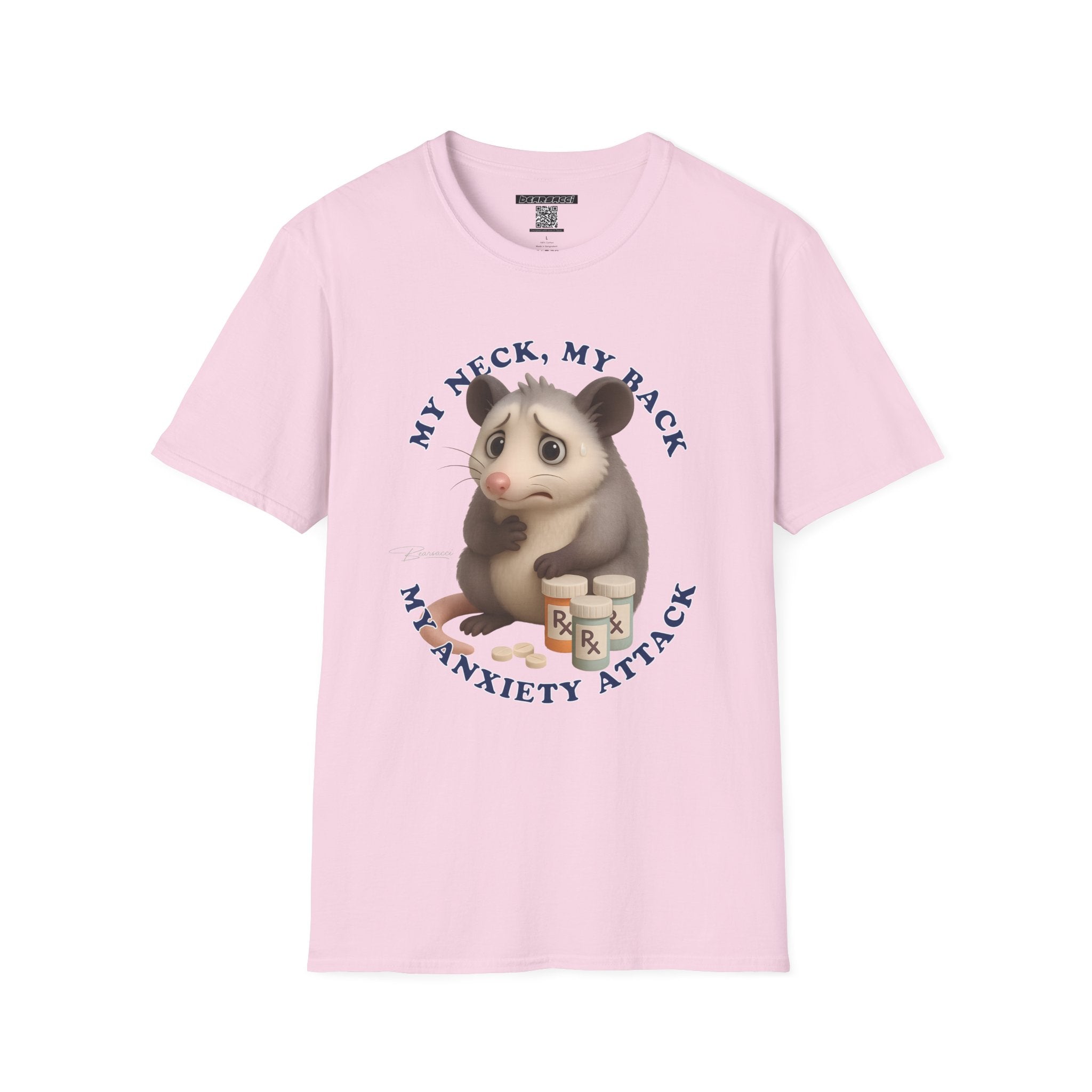 HyperPop®: My Neck My Back My Anxiety Attack │ Softsyle T-shirt