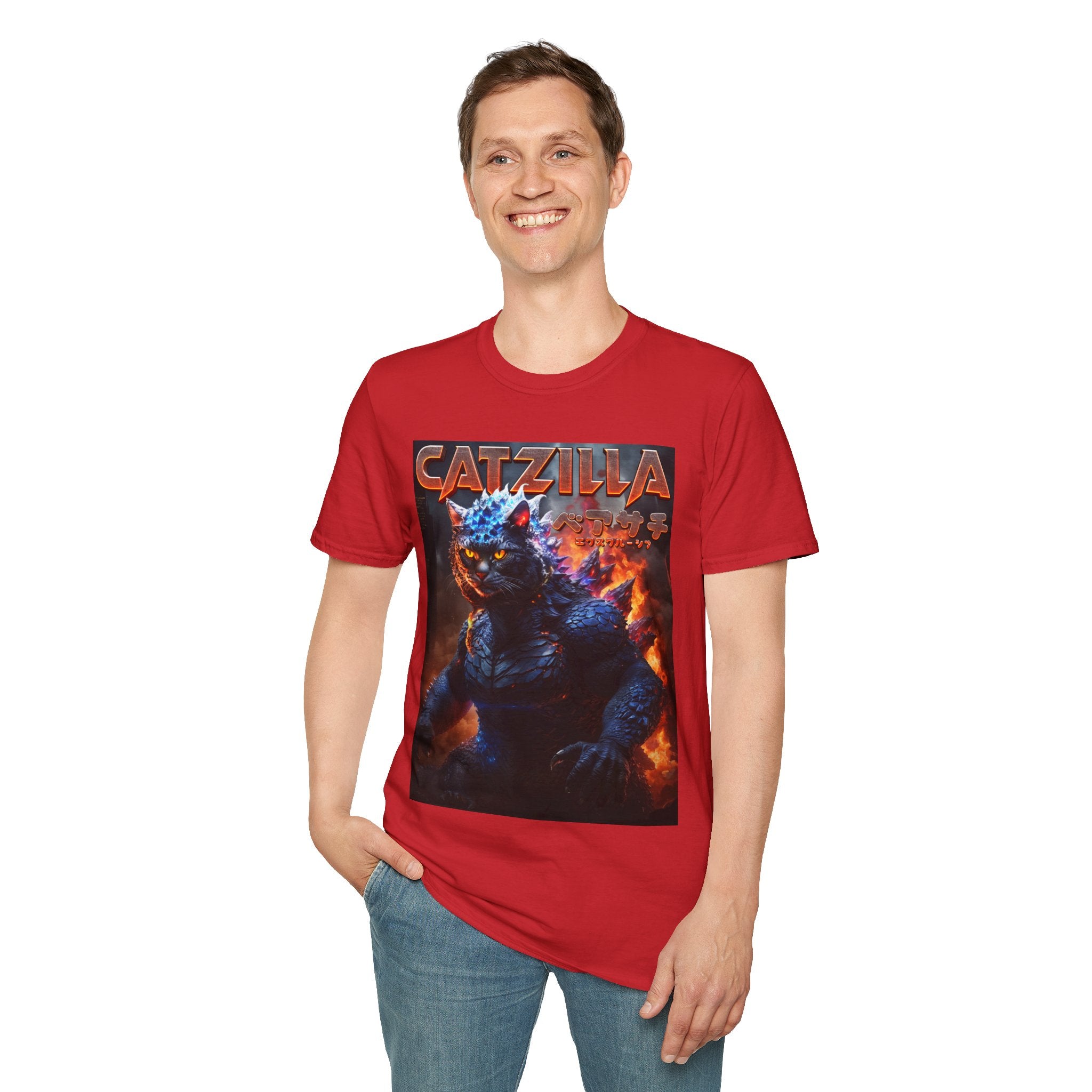 Fake Designer™: Catzilla │ Softsyle T-shirt