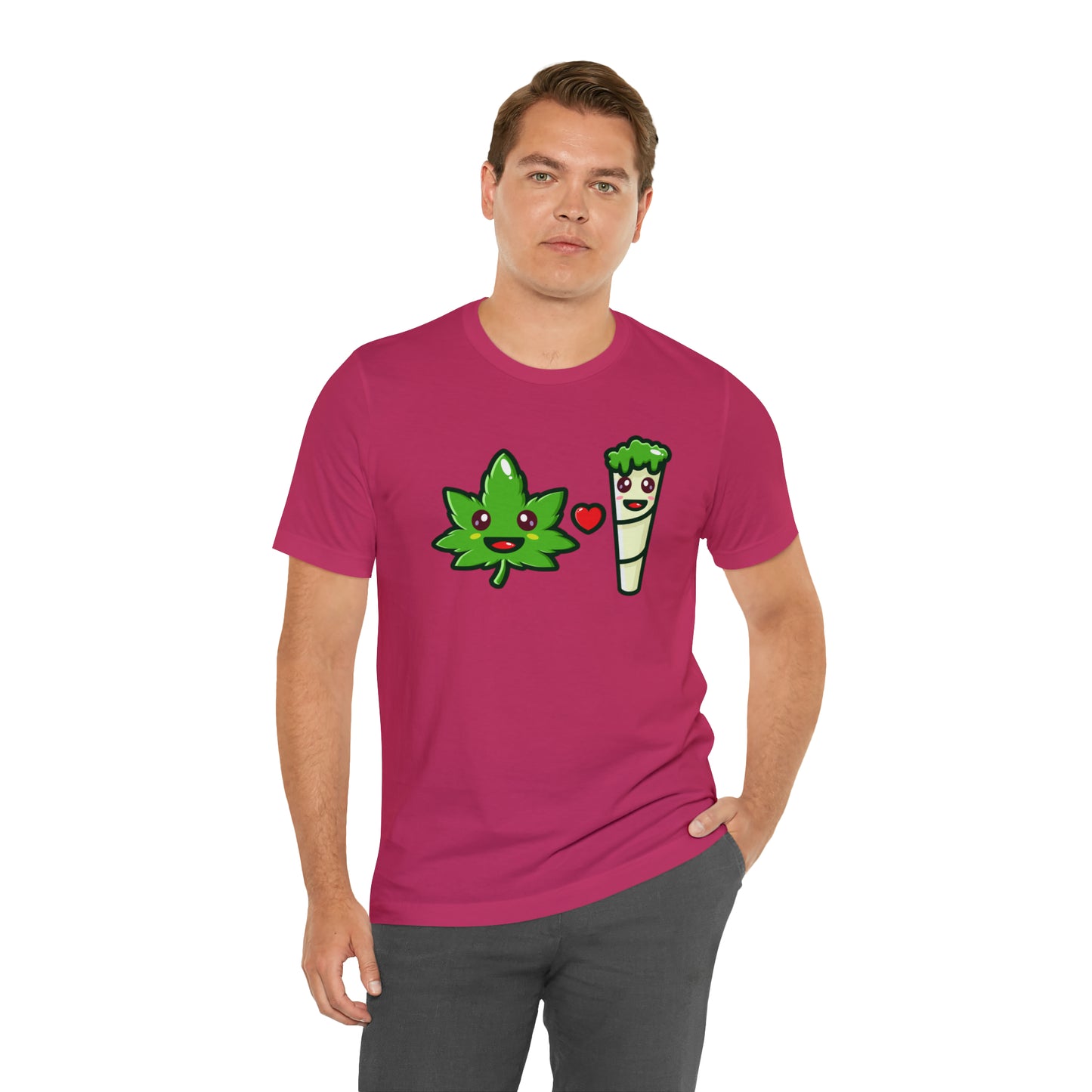 Stoney: Leafy Loves Blunty  │Premium Jersey T-shirt