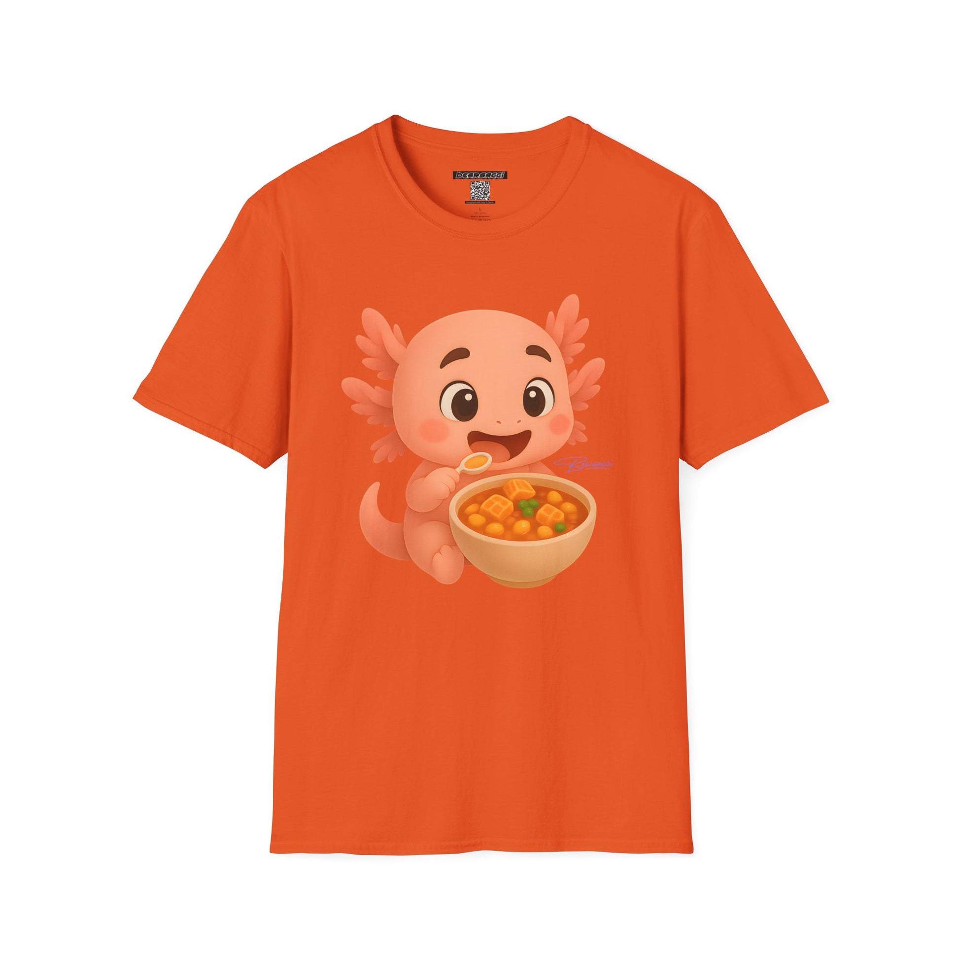 PeroLike X HyperPop®: Axolotl Menudo │ Softsyle T-shirt