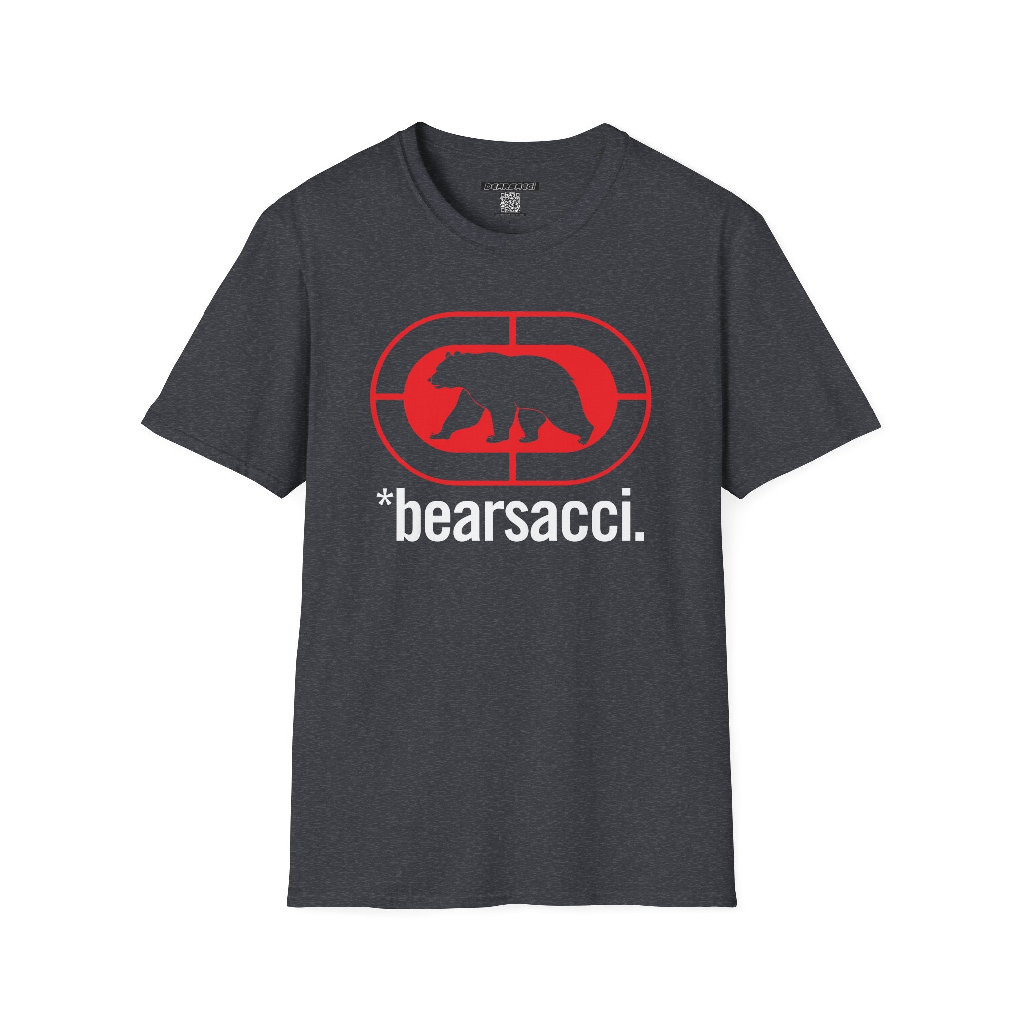 Bearmart® X FakeDesigner®: Bearsacci® Street Logo Tee │Softsyle T-shirt