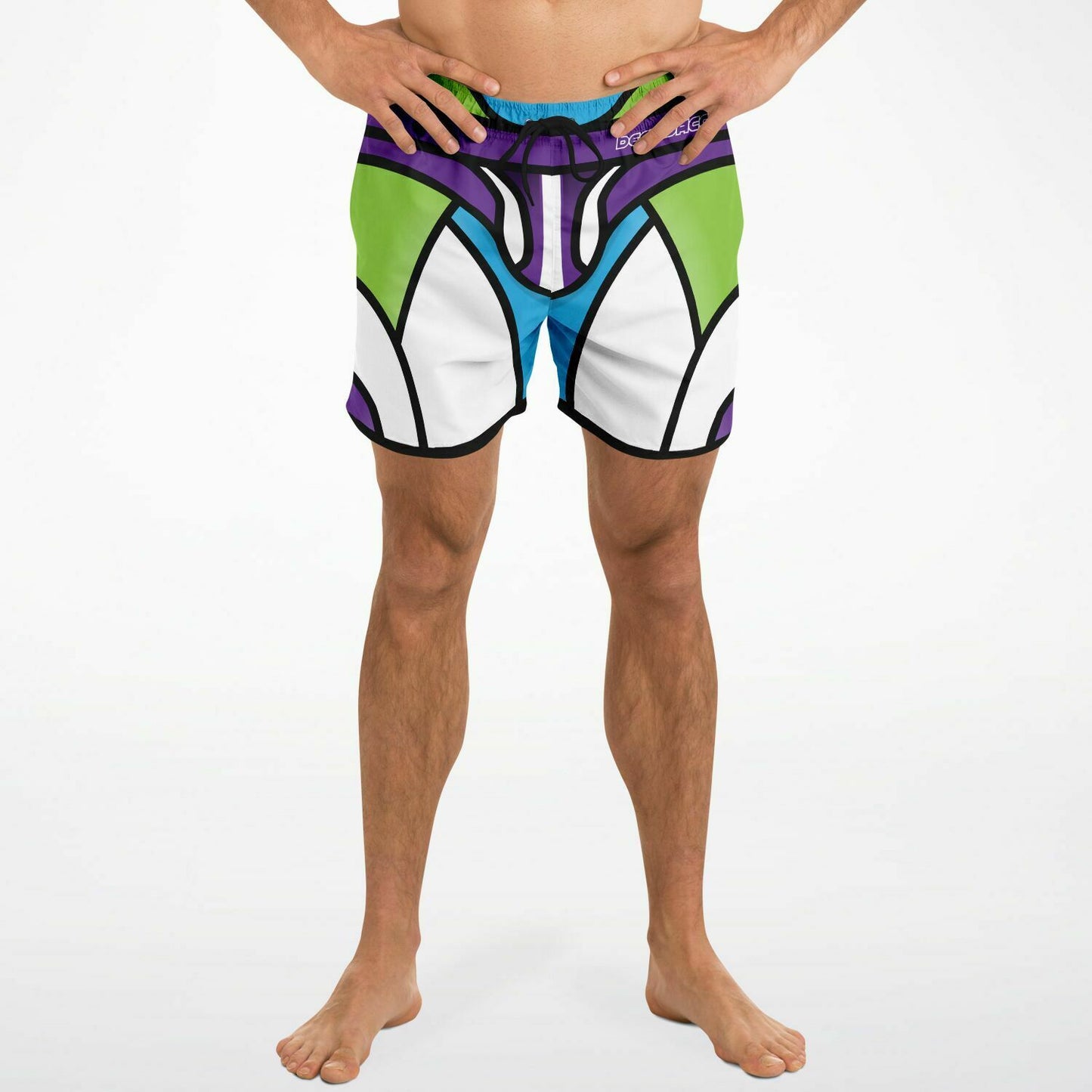 Zeus Riptide (Space Ranger Edition) │ Trompe L'Oeil Swim Trunks