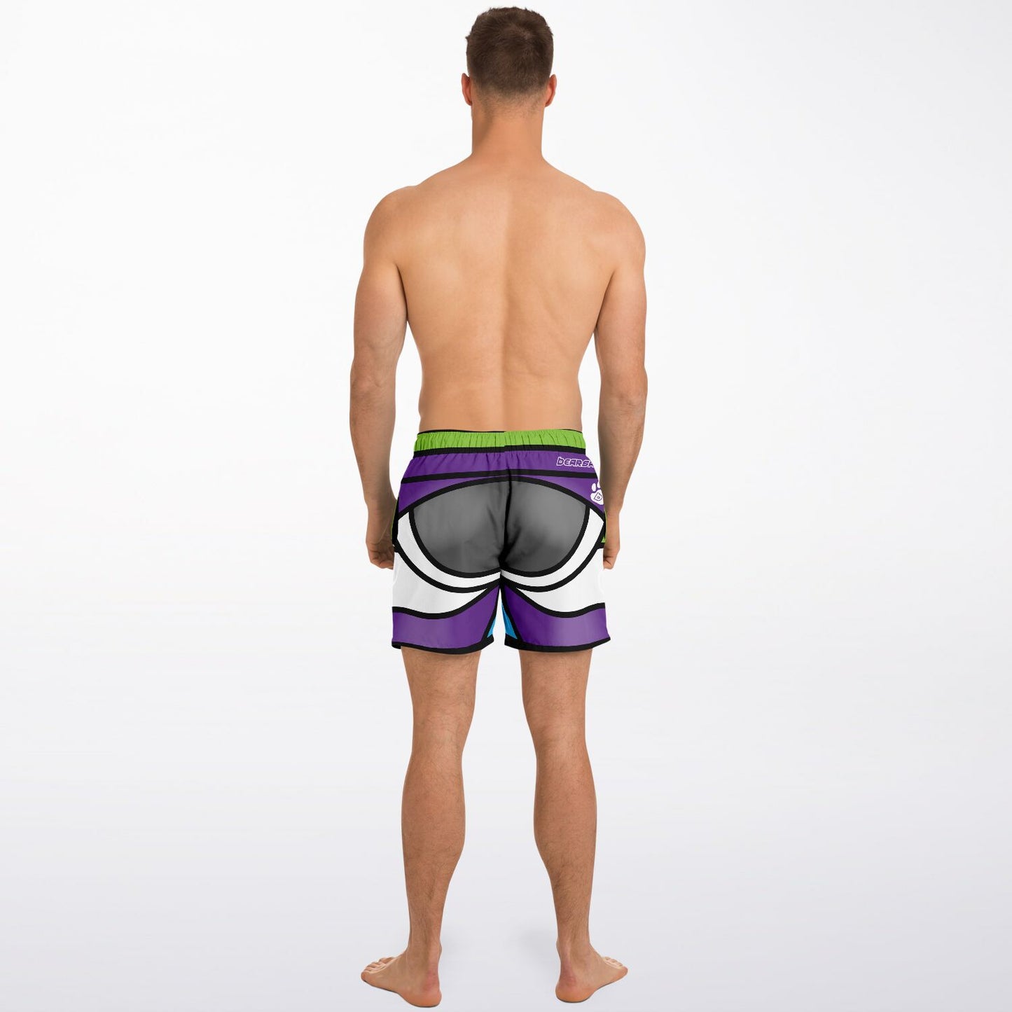 Zeus Riptide (Space Ranger Edition) │ Trompe L'Oeil Swim Trunks