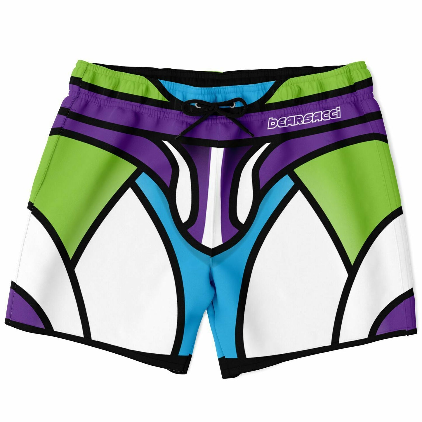 Zeus Riptide (Space Ranger Edition) │ Trompe L'Oeil Swim Trunks