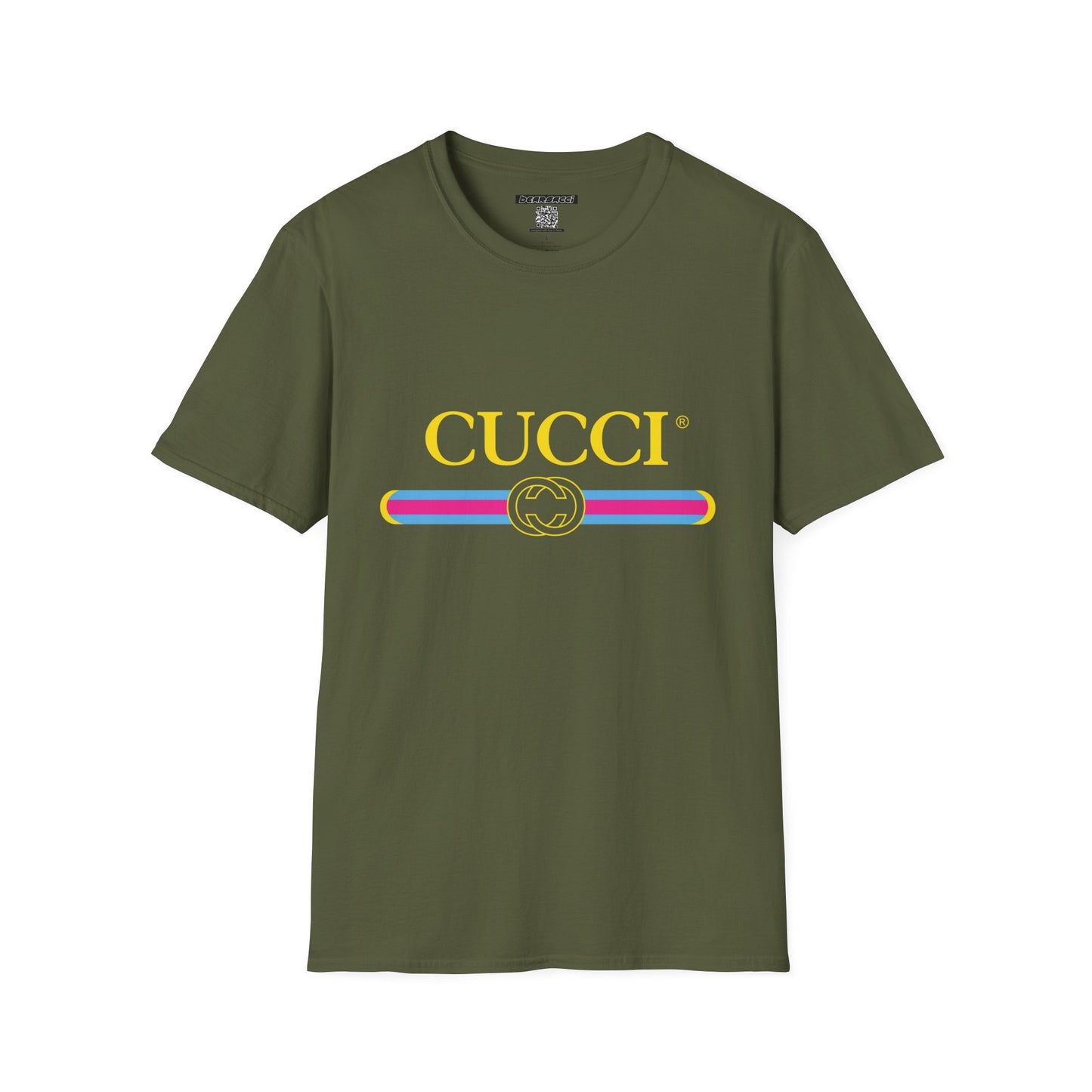 Fake Designer™ X SlutPride™: Cucci Bi Pride Colors│ Softsyle T-shirt