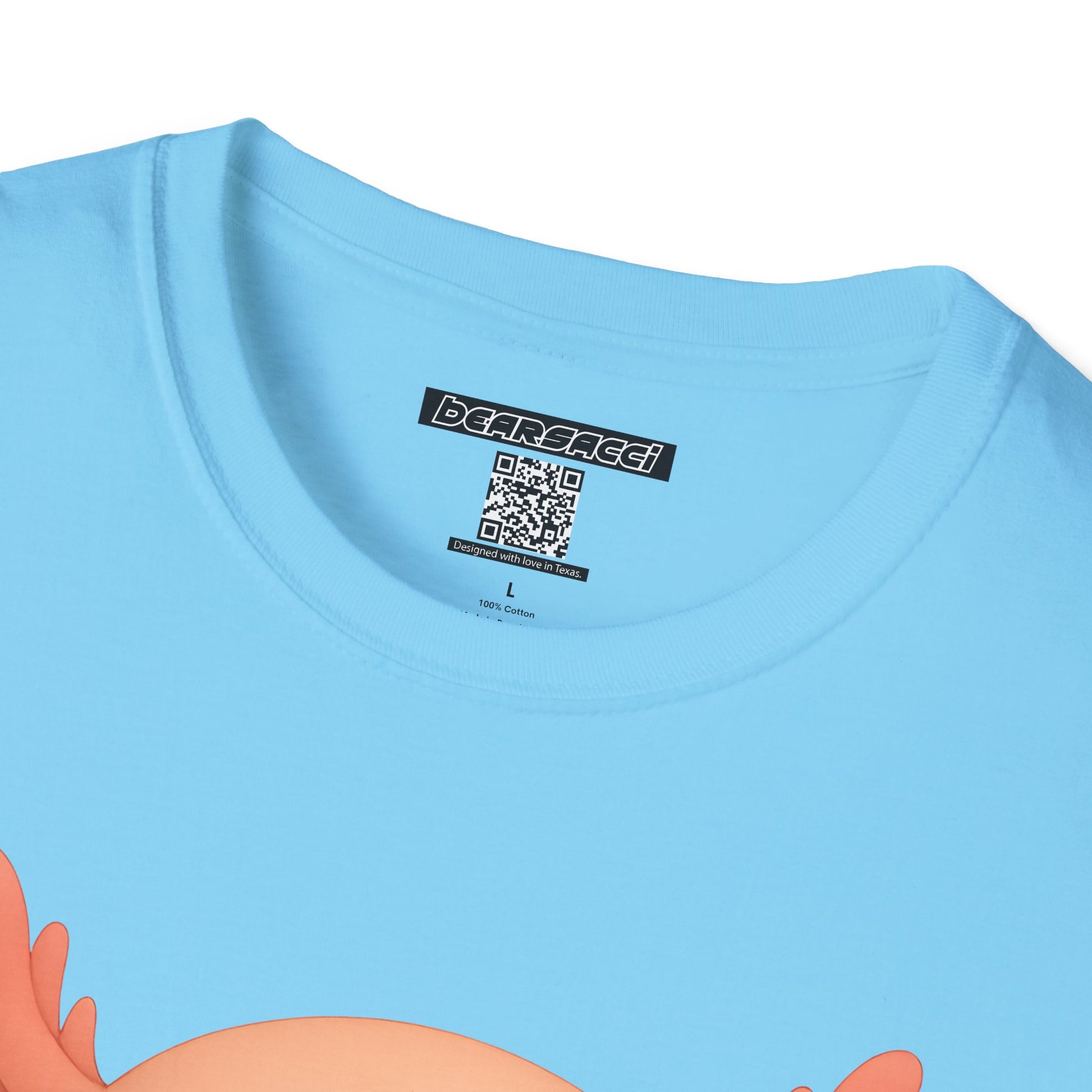 PeroLike X HyperPop®: Axolotl Tamal │ Softsyle T-shirt