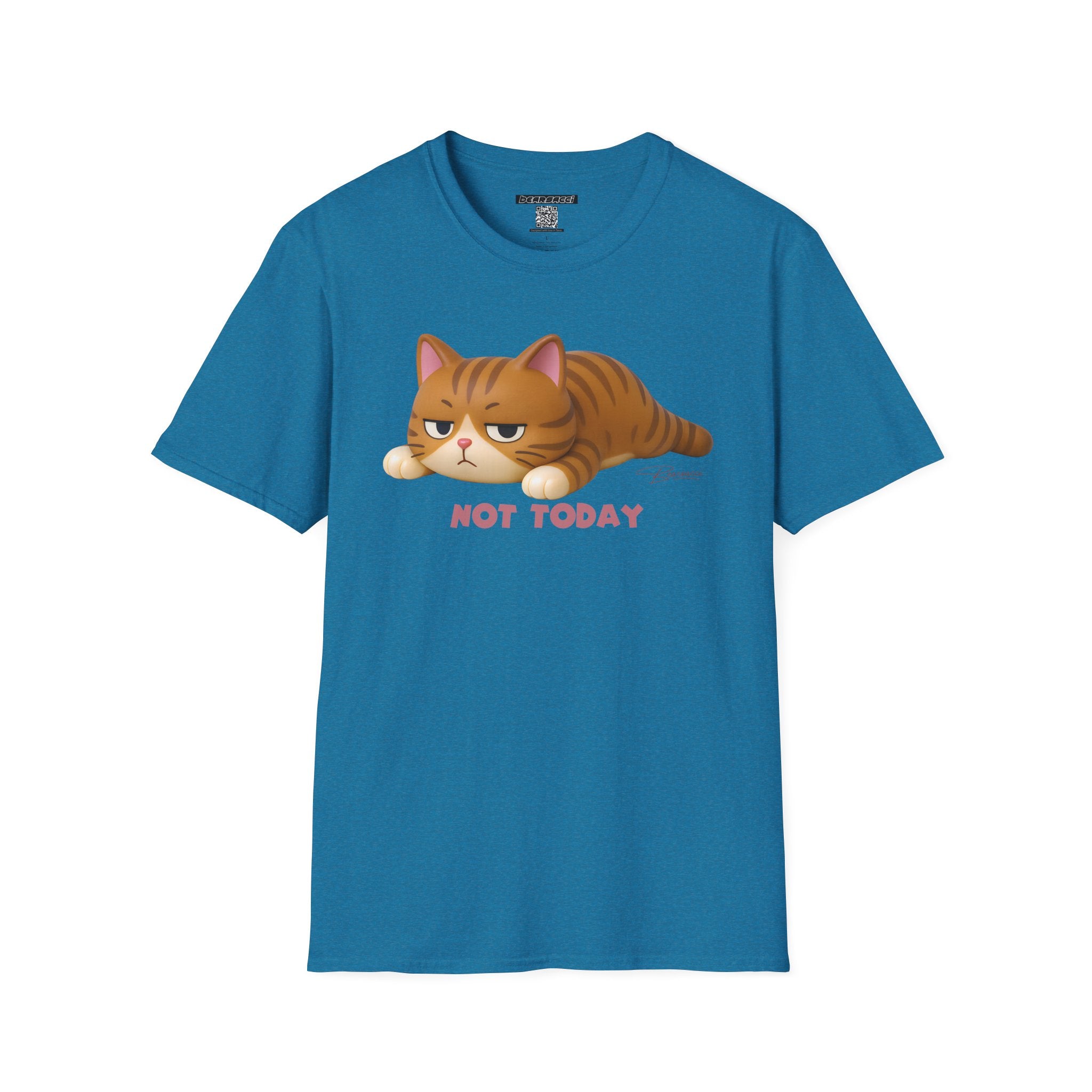 HyperPop®: Not Today Cat │ Softsyle T-shirt