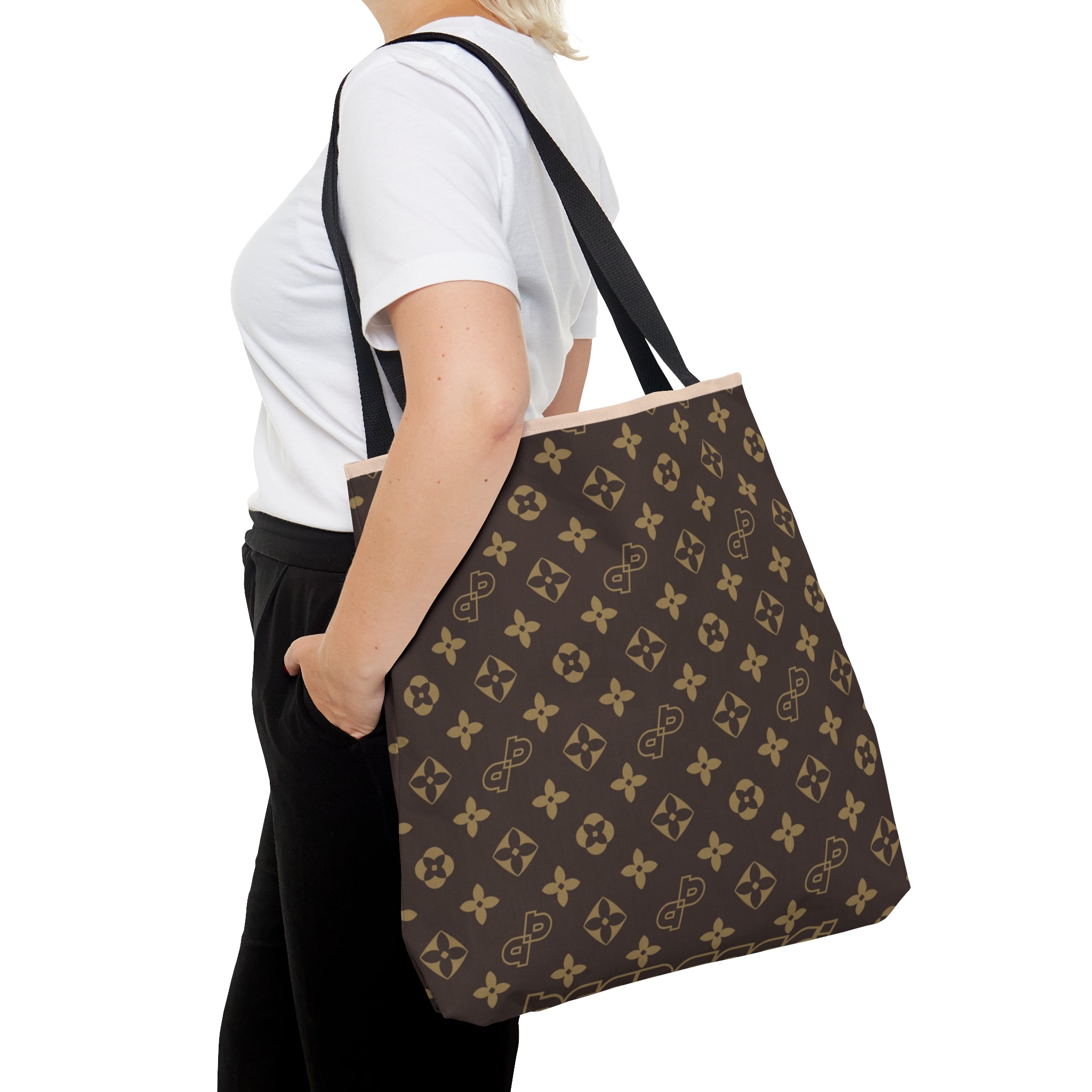 Mocha Bronze Logo │ Everyday Tote Bag