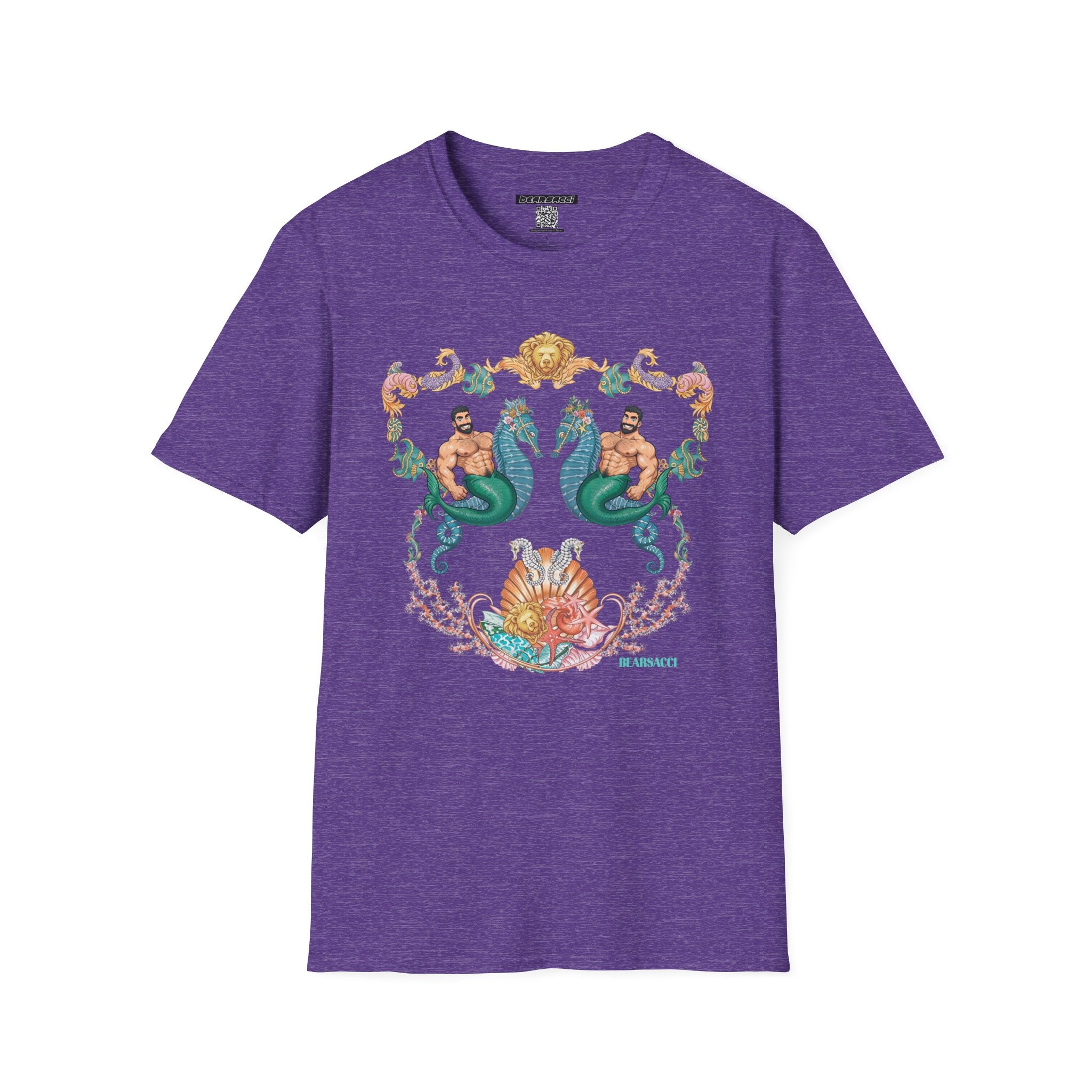 FakeDesigner®: Coral Fantasy: Bearoque Edition │ Softsyle T-shirt