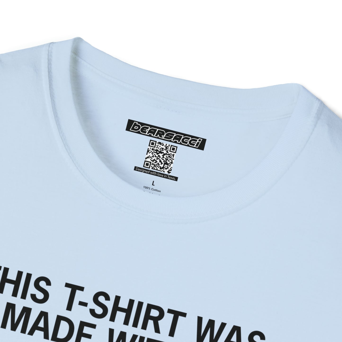 Hollyweird: "Made with AI" │ Softsyle T-shirt