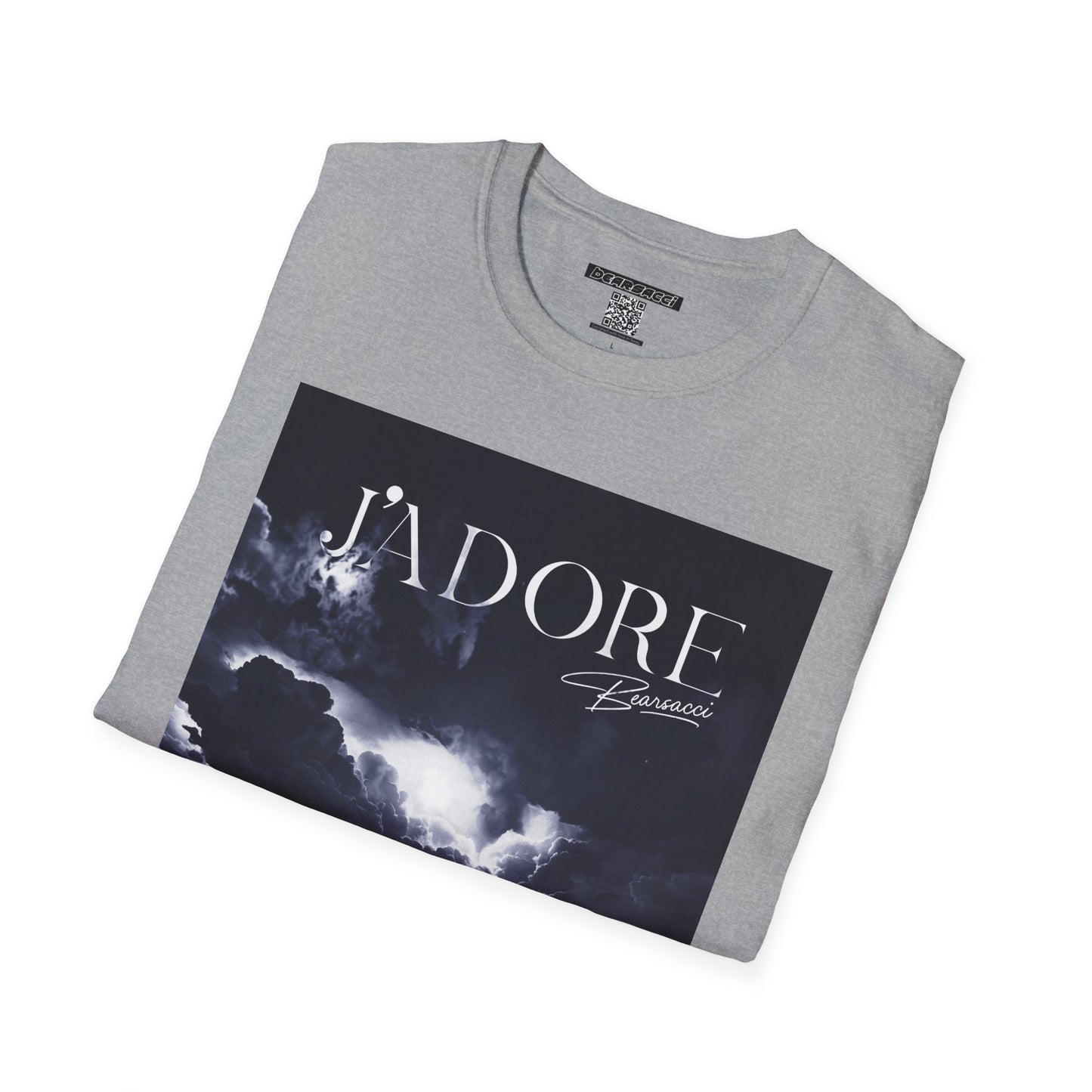 Fake Designer™: J'adore Bearsacci Solitude Is Dangerously Addictive (Dramatic Sky In Desert)│ Softsyle T-shirt