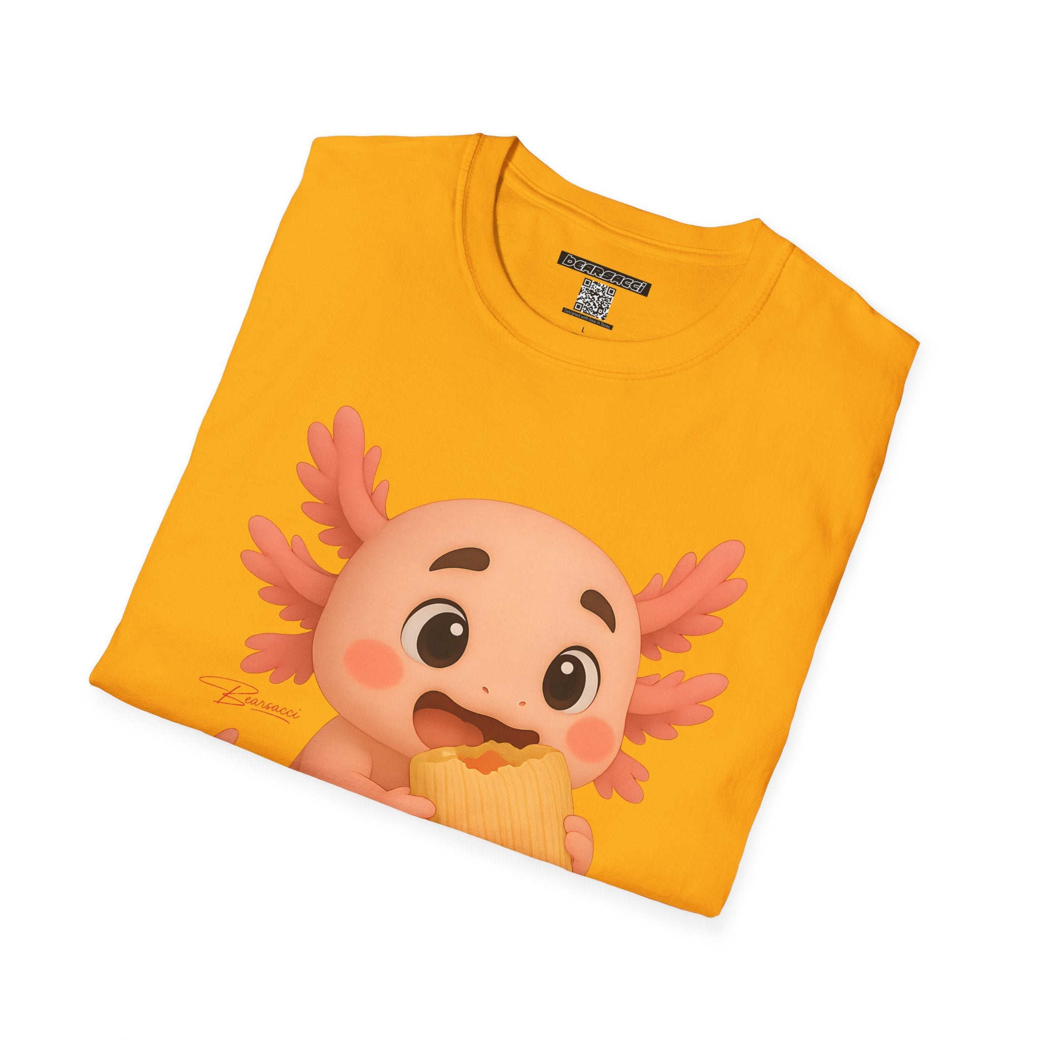PeroLike X HyperPop®: Axolotl Tamal │ Softsyle T-shirt