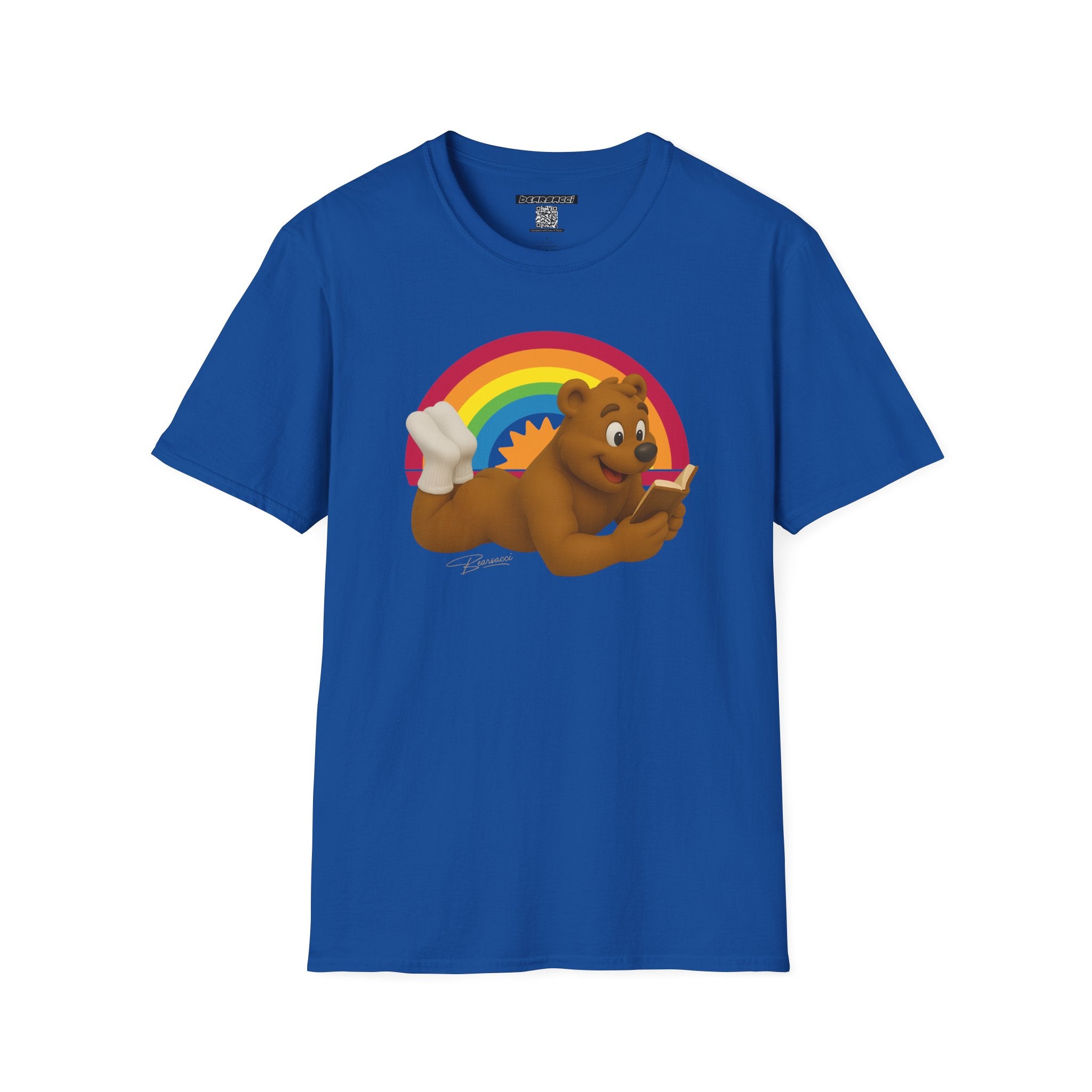 Bearsacci™: Page-Turner, Head-Turner Bare Bear│ Softsyle T-shirt