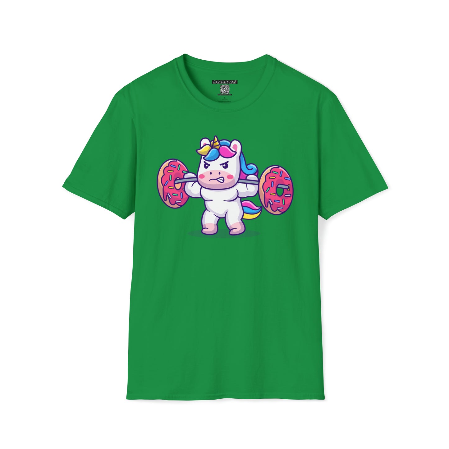 HyperPop™: Unicorn Lifting Doughnuts │ Softsyle T-shirt