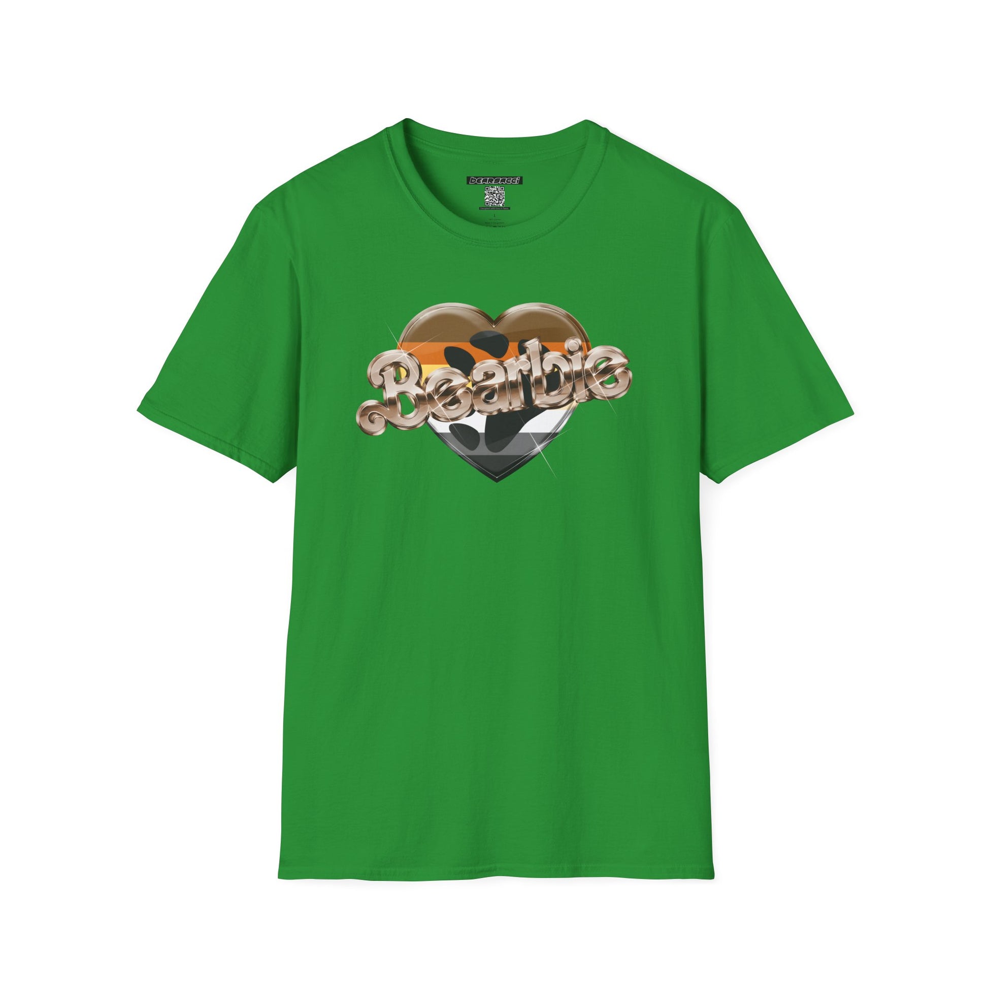 Bearbie®: Heart Claw Logo (Bear Flag Version)│ Softsyle T-shirt