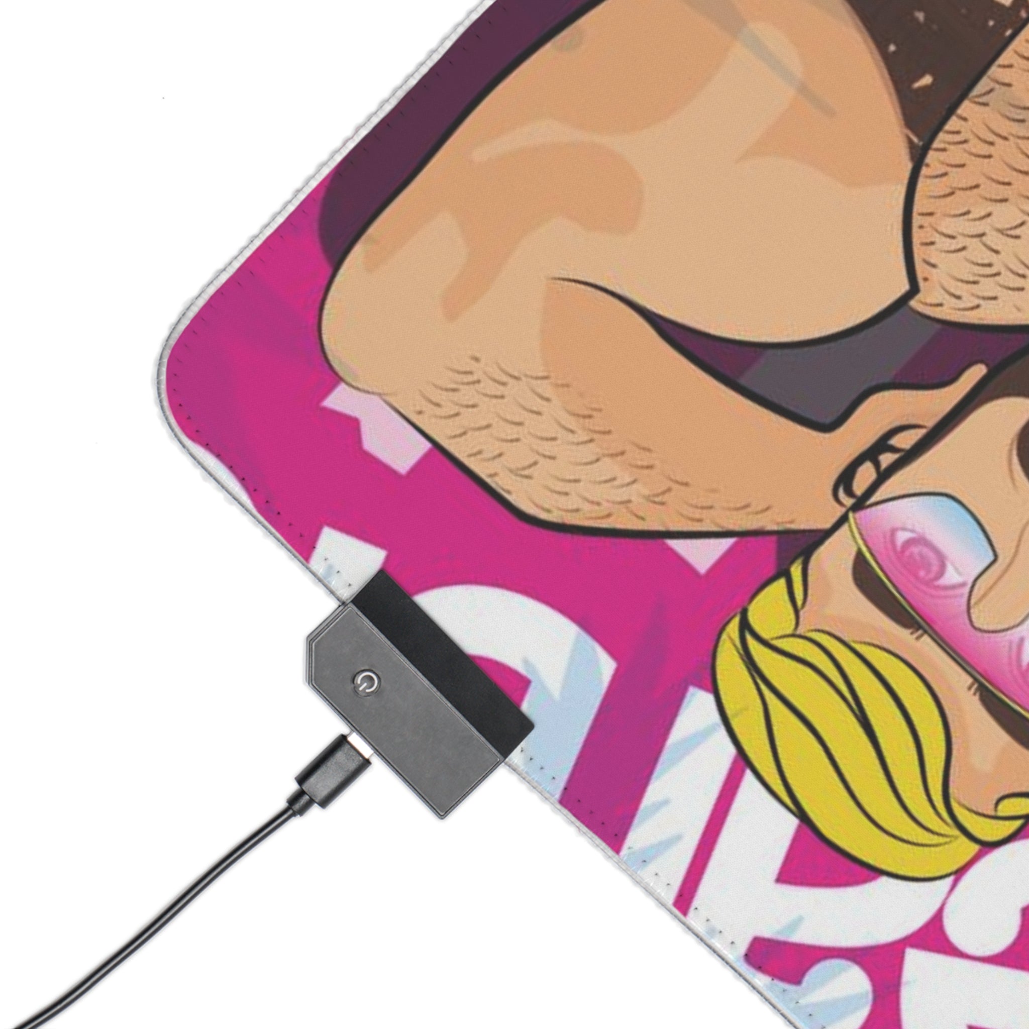 Bearbie™: At The Beach │ LED Gaming Mouse Pad