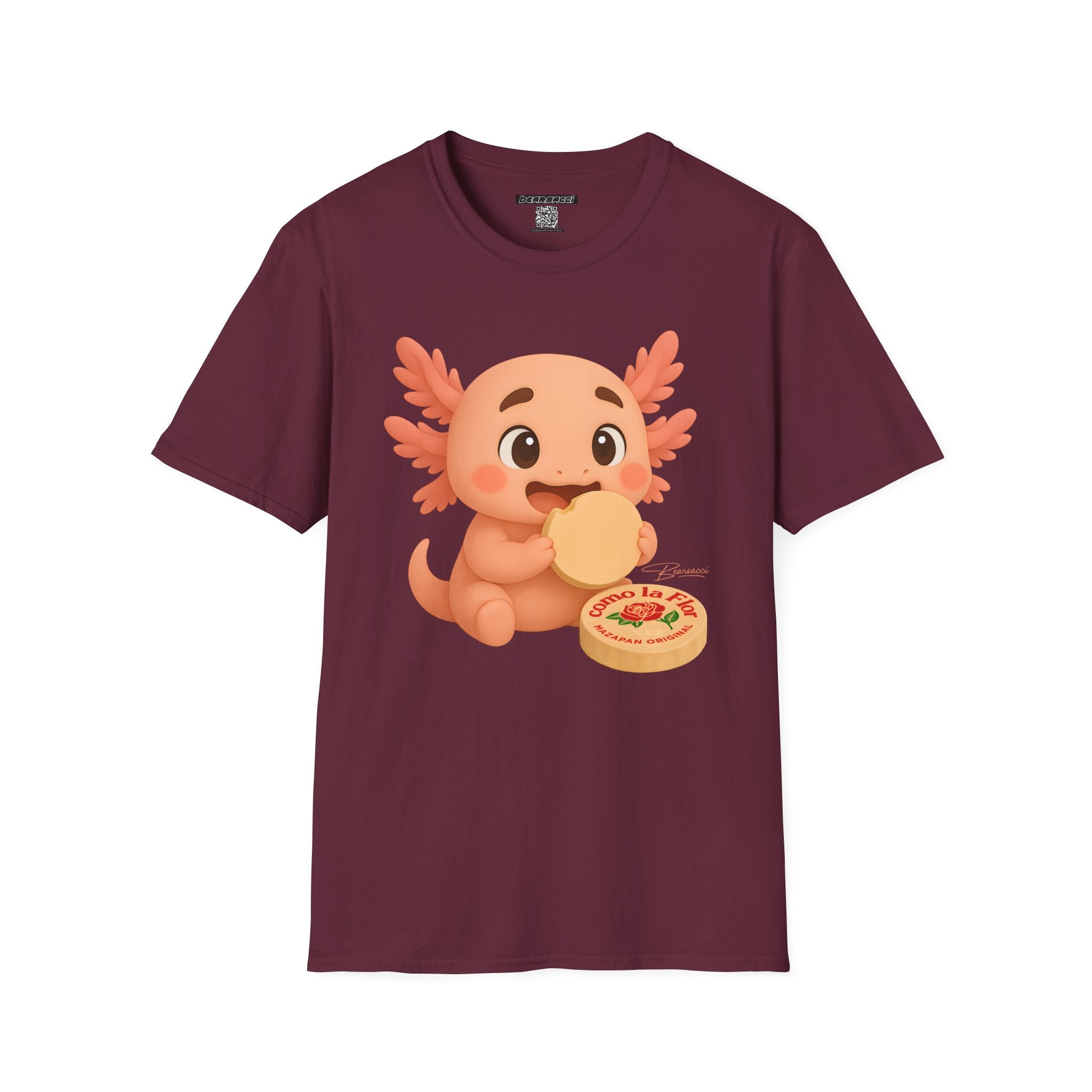 PeroLike X HyperPop®: Axolotl Mazapan │ Softsyle T-shirt