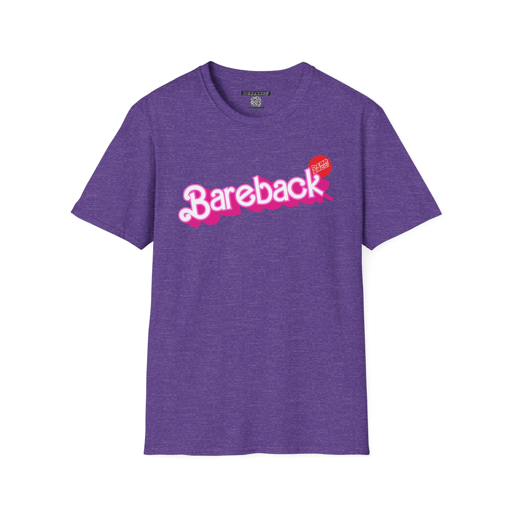 Bearbie® X Slutpride®: Bareback Logo │Softsyle T-shirt
