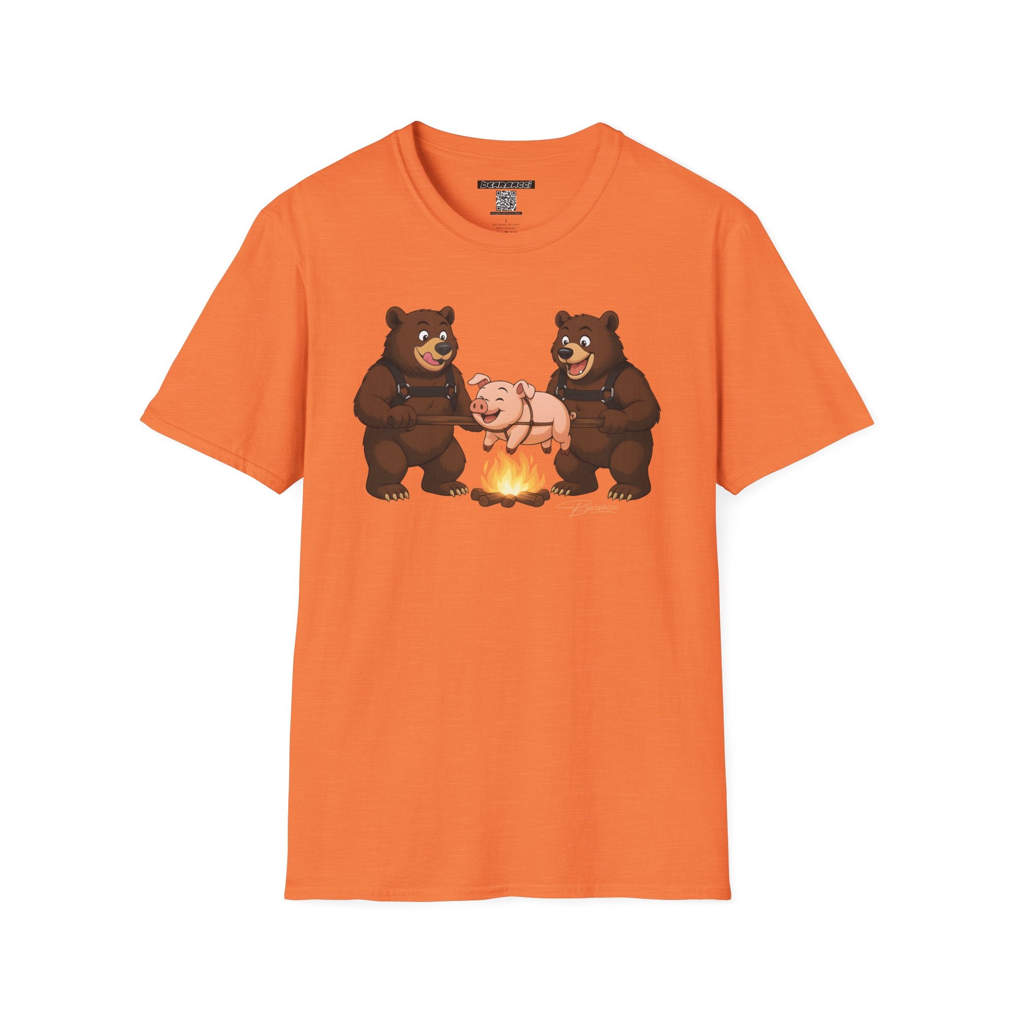 Bearmart®: Spit Roast Pig │Softsyle T-shirt
