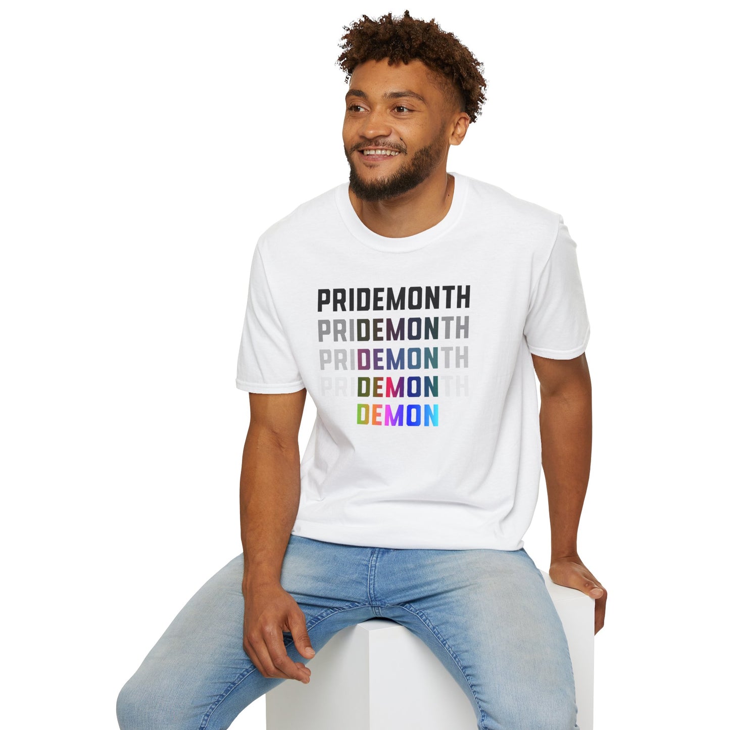 SlutPride™: PRI DEMON TH Meme Shirt │ Softsyle T-shirt