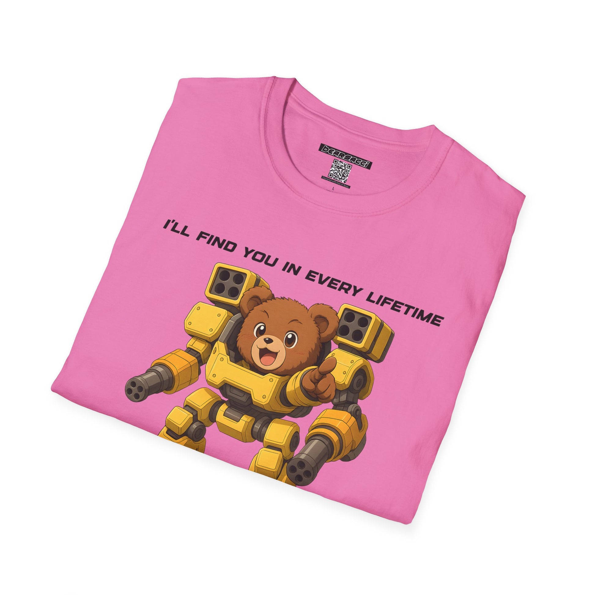HyperPop®: Mech My Day (Love is a Threat) │ Softsyle T-shirt