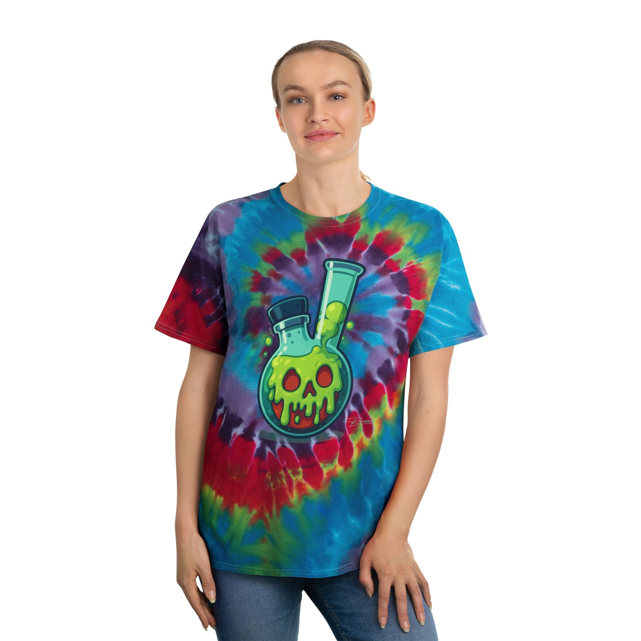Stoney420®: Once Upon a Bong │ Tie-Dye Tee, Spiral