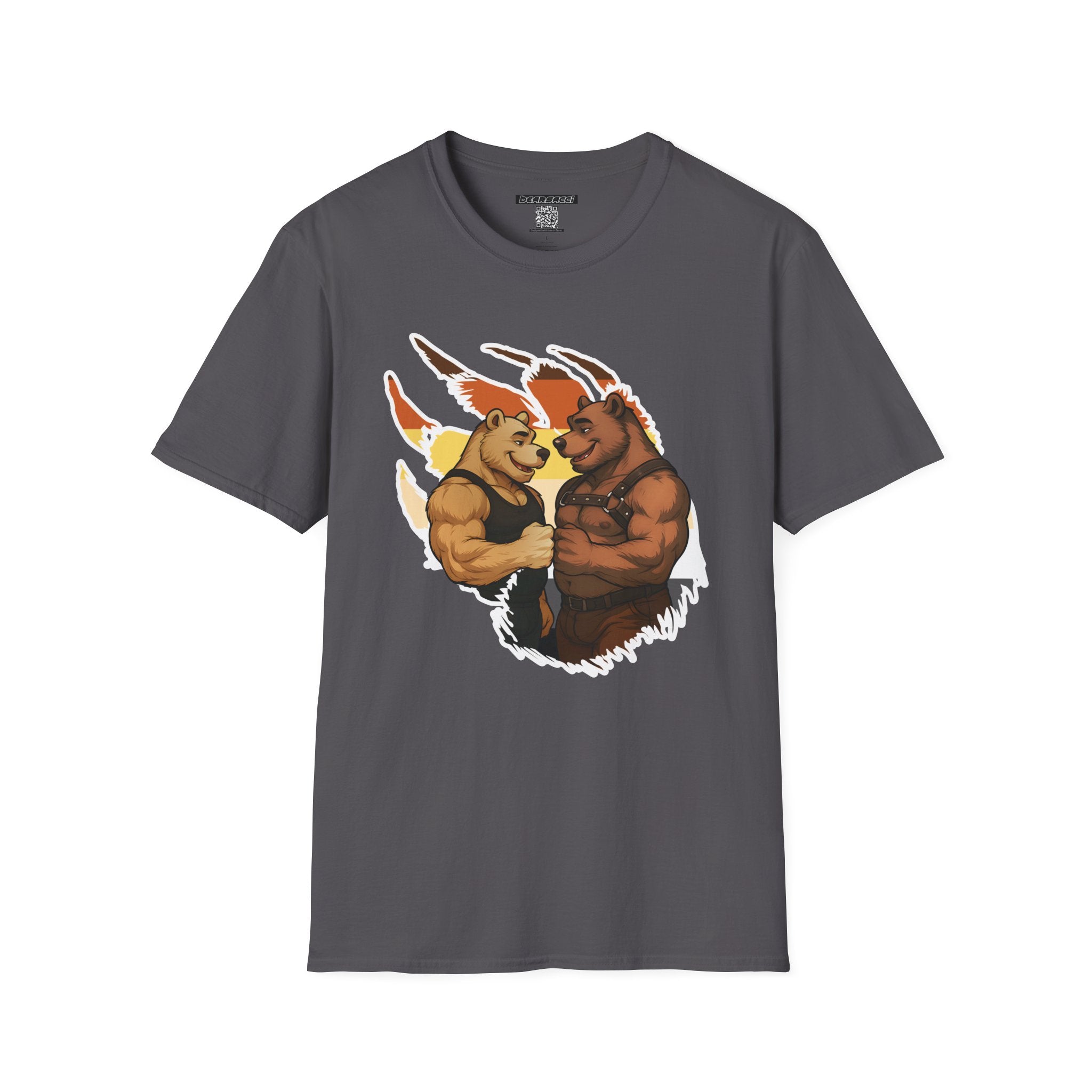 Bearsacci™: Fist Bumping Bears │ Softsyle T-shirt