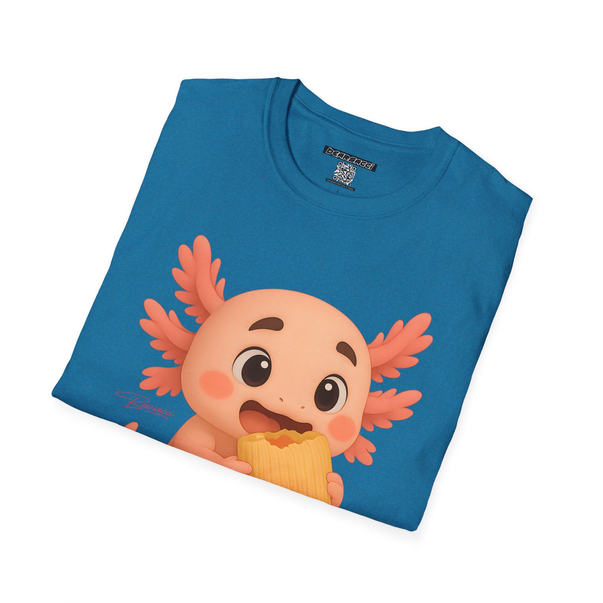 PeroLike X HyperPop®: Axolotl Tamal │ Softsyle T-shirt