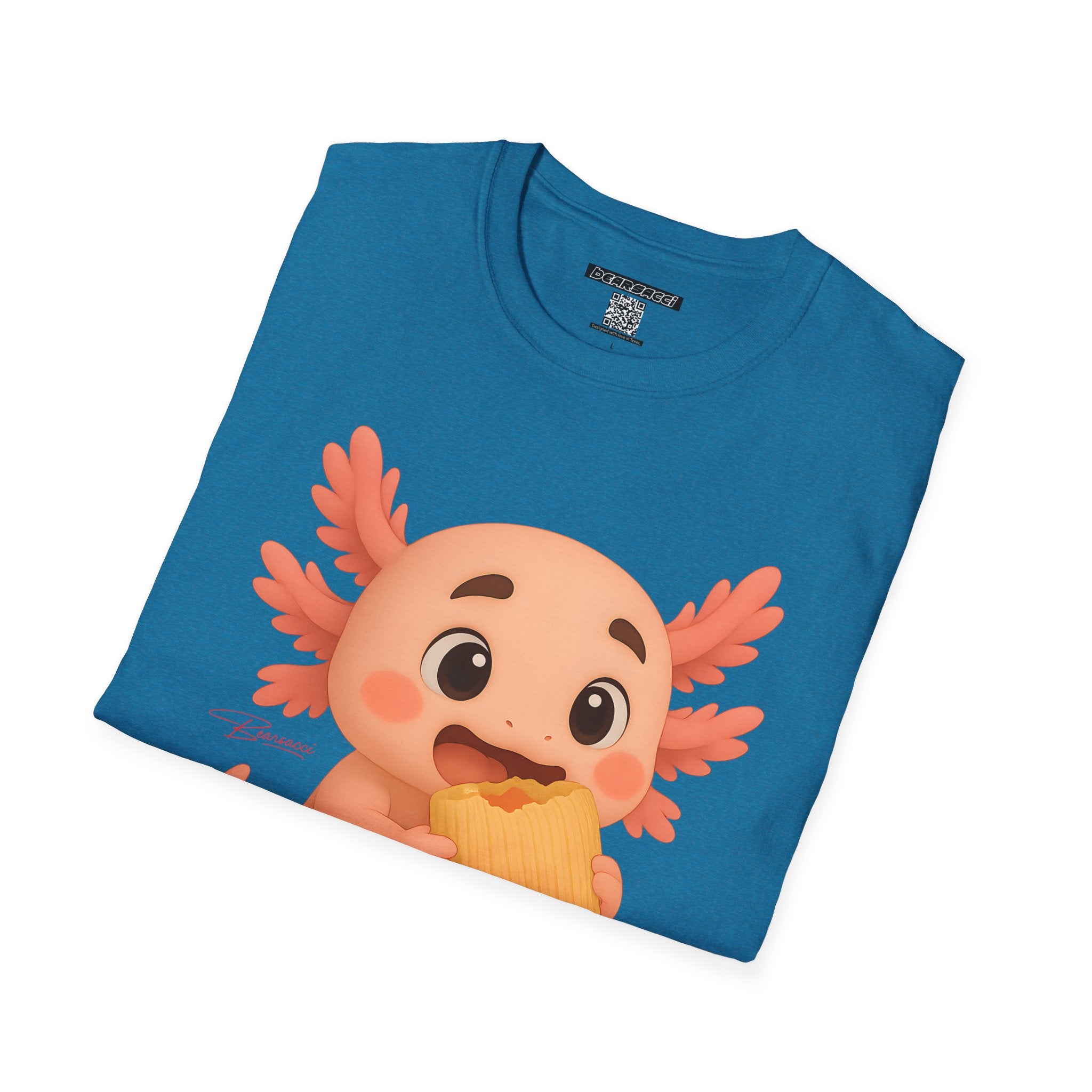 PeroLike X HyperPop®: Axolotl Tamal │ Softsyle T-shirt