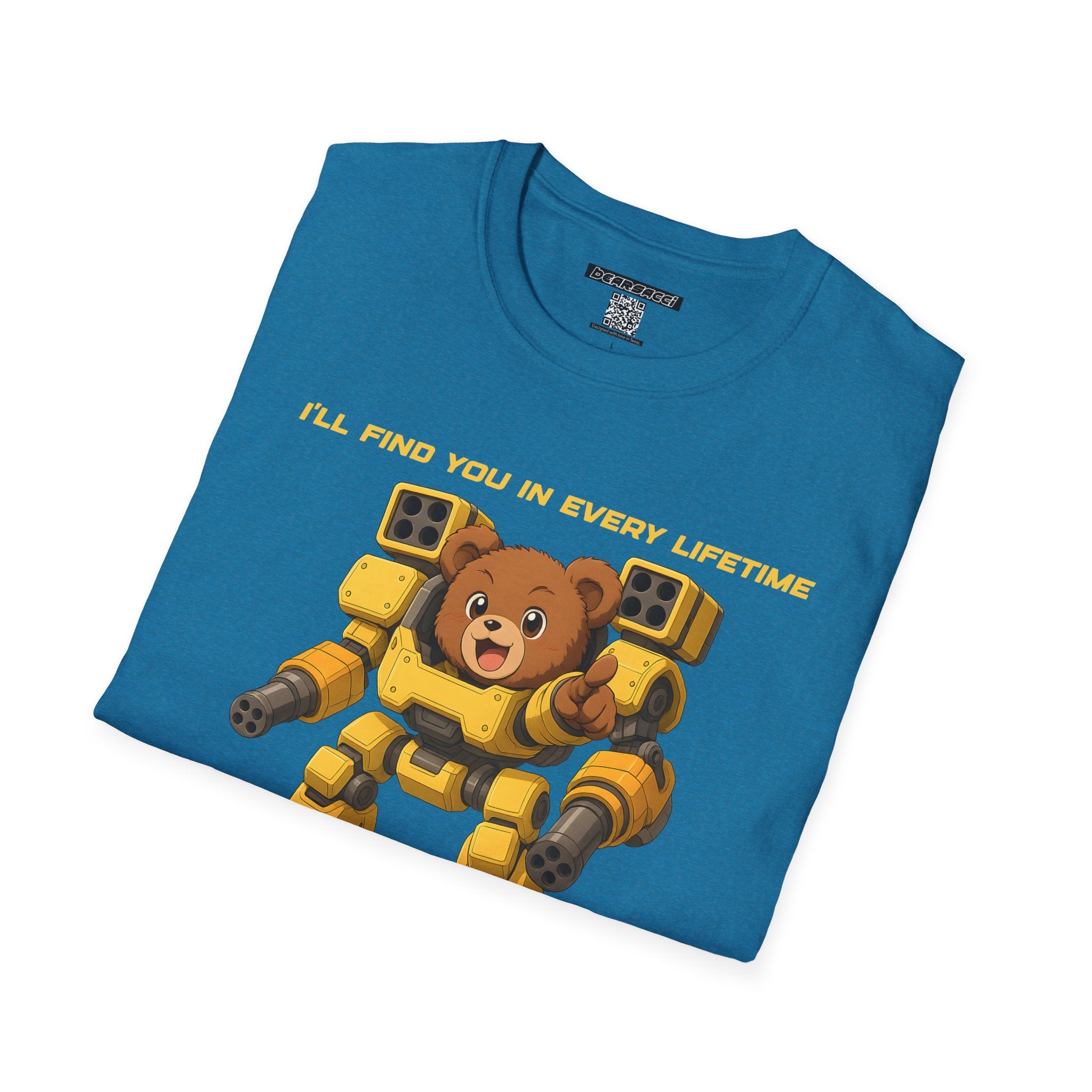 HyperPop®: Mech My Day (Love is a Threat) │ Softsyle T-shirt