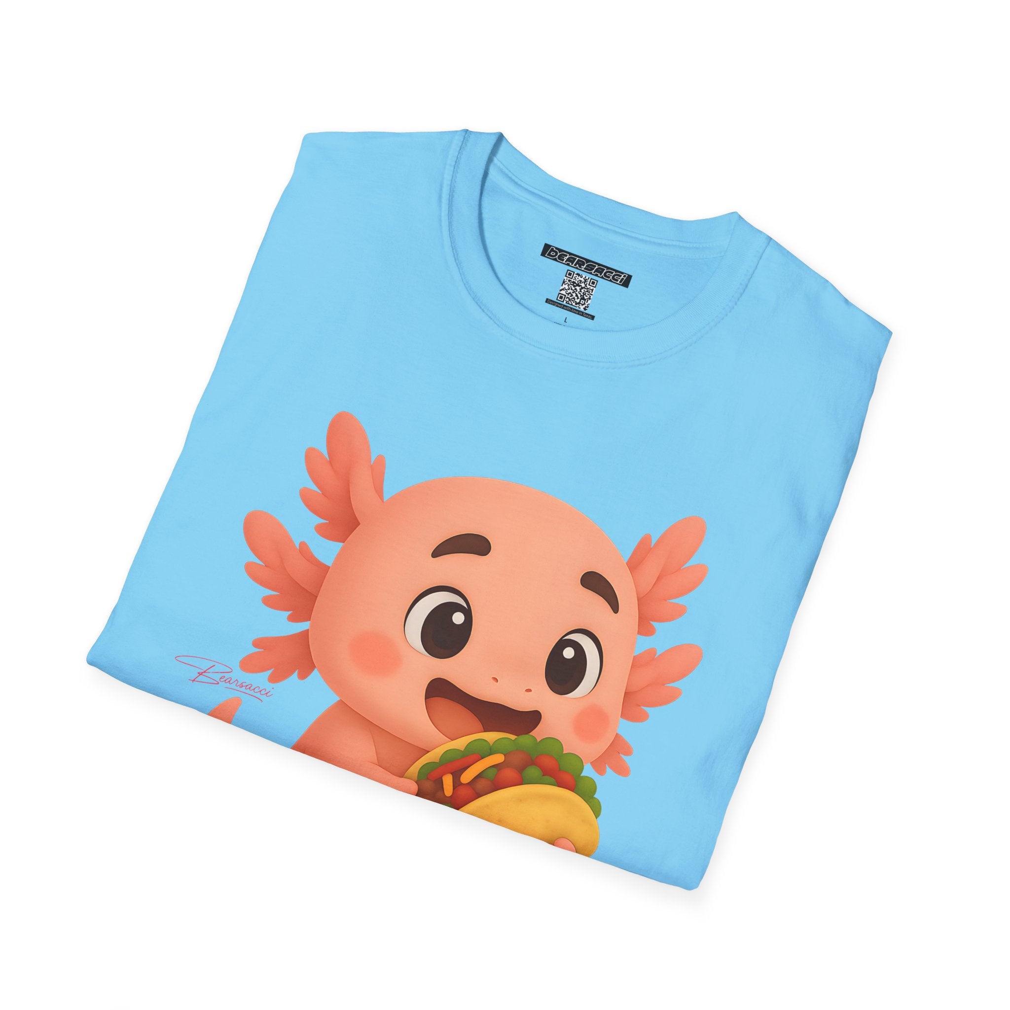 PeroLike X HyperPop®: Axolotl Taco │ Softsyle T-shirt