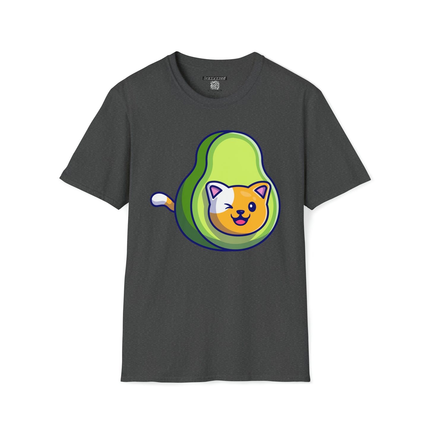 HyperPop™: Avocado Cat │ Softsyle T-shirt