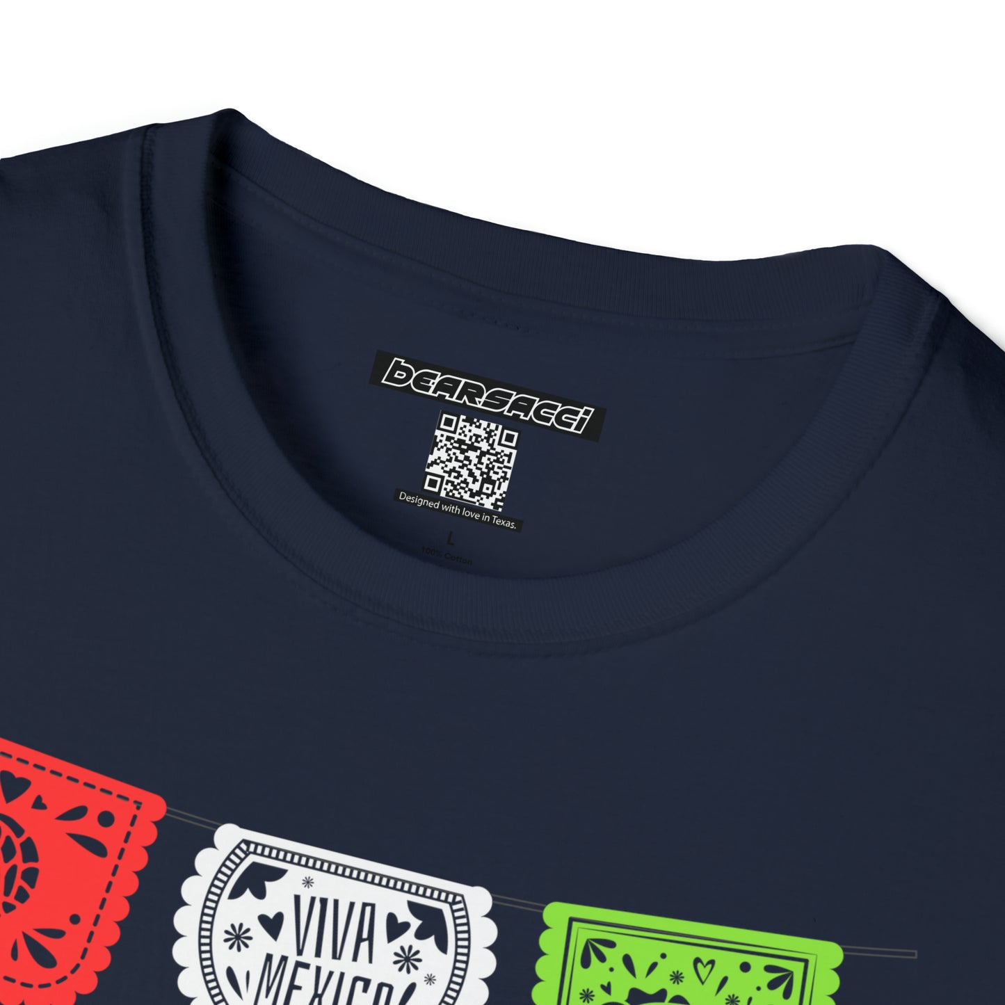 Pero-Like™: Viva Mexico Papel Picado │ Softsyle T-shirt