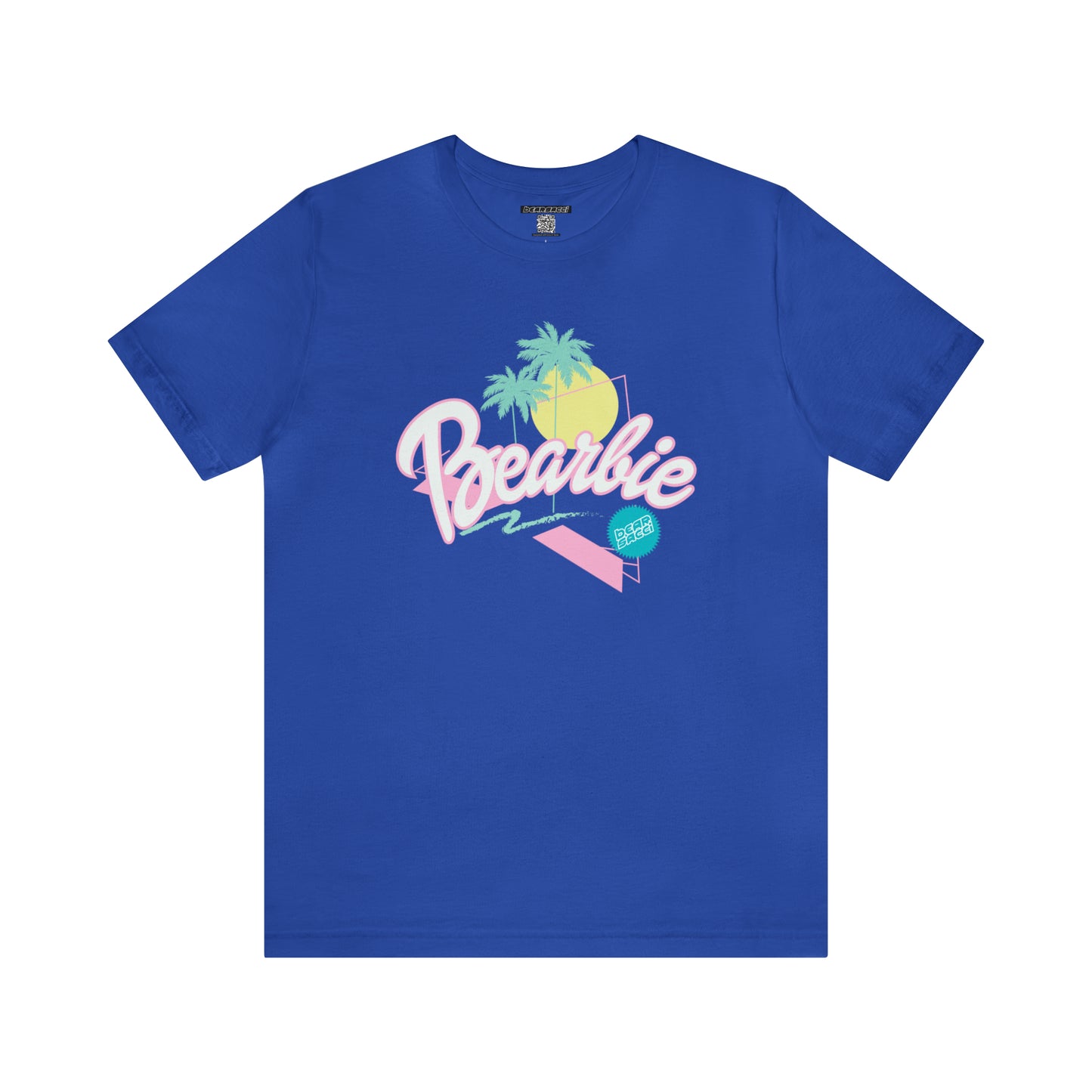 Bearbie: Pastel Malibu-Style Logo │Premium Jersey T-shirt