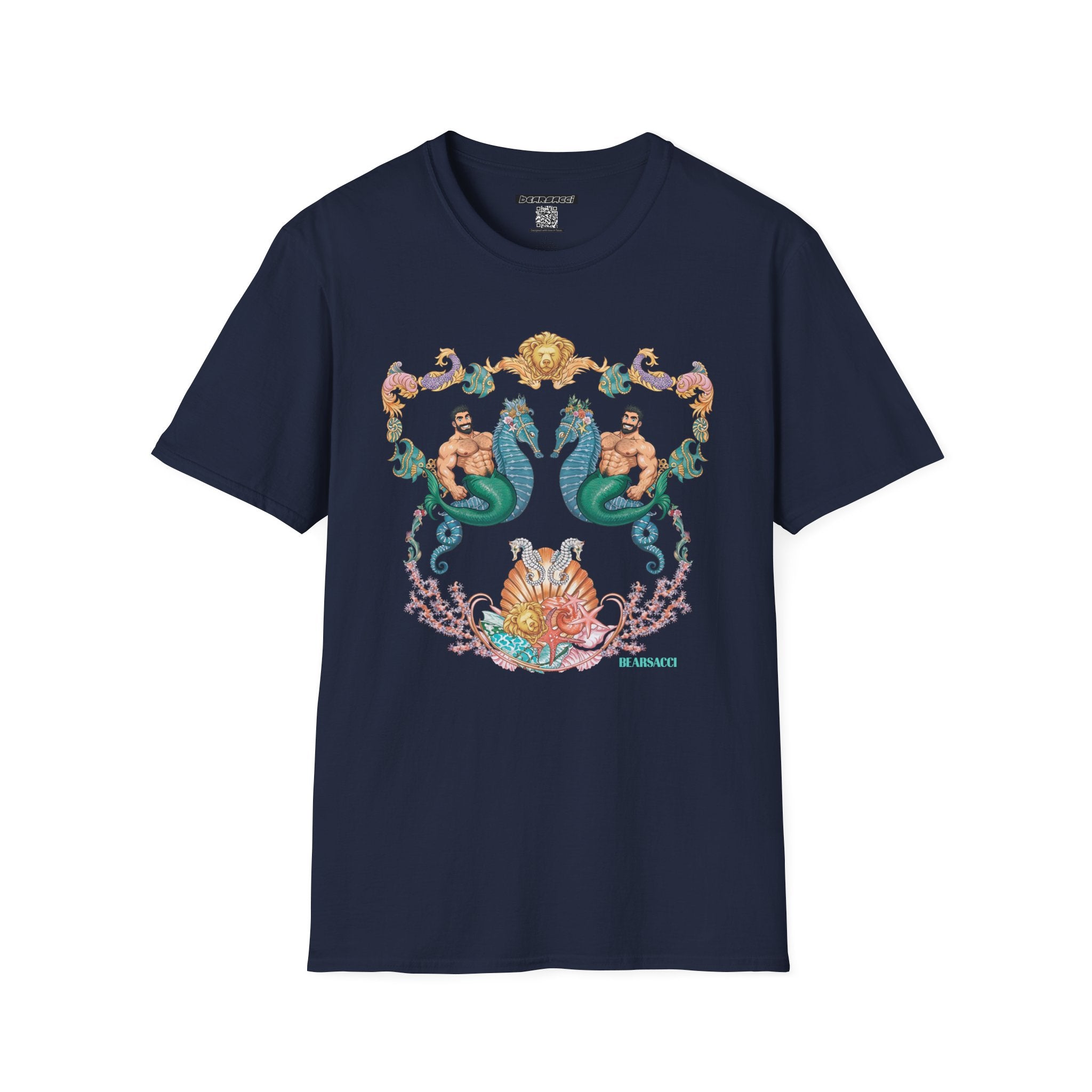 FakeDesigner®: Coral Fantasy: Bearoque Edition │ Softsyle T-shirt