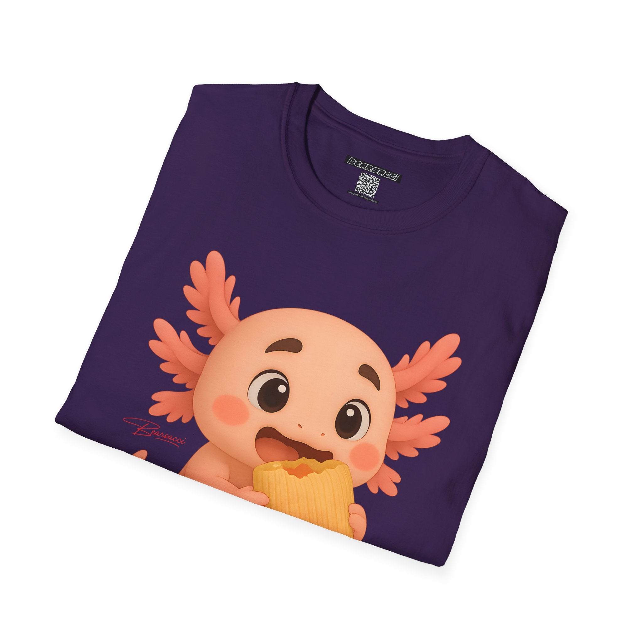PeroLike X HyperPop®: Axolotl Tamal │ Softsyle T-shirt